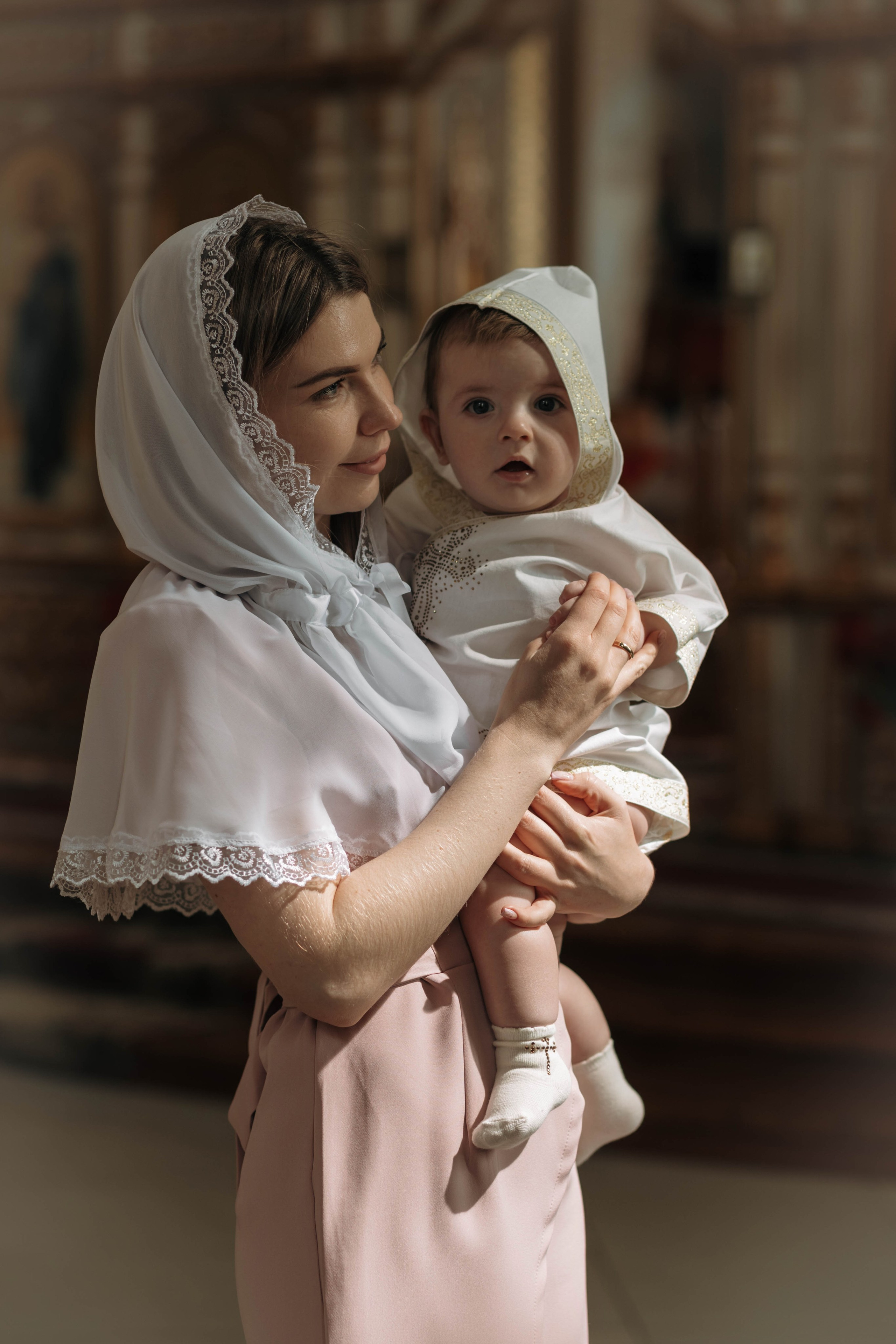 Таинство Крещения Даниила. Фотограф Сальск Катерина