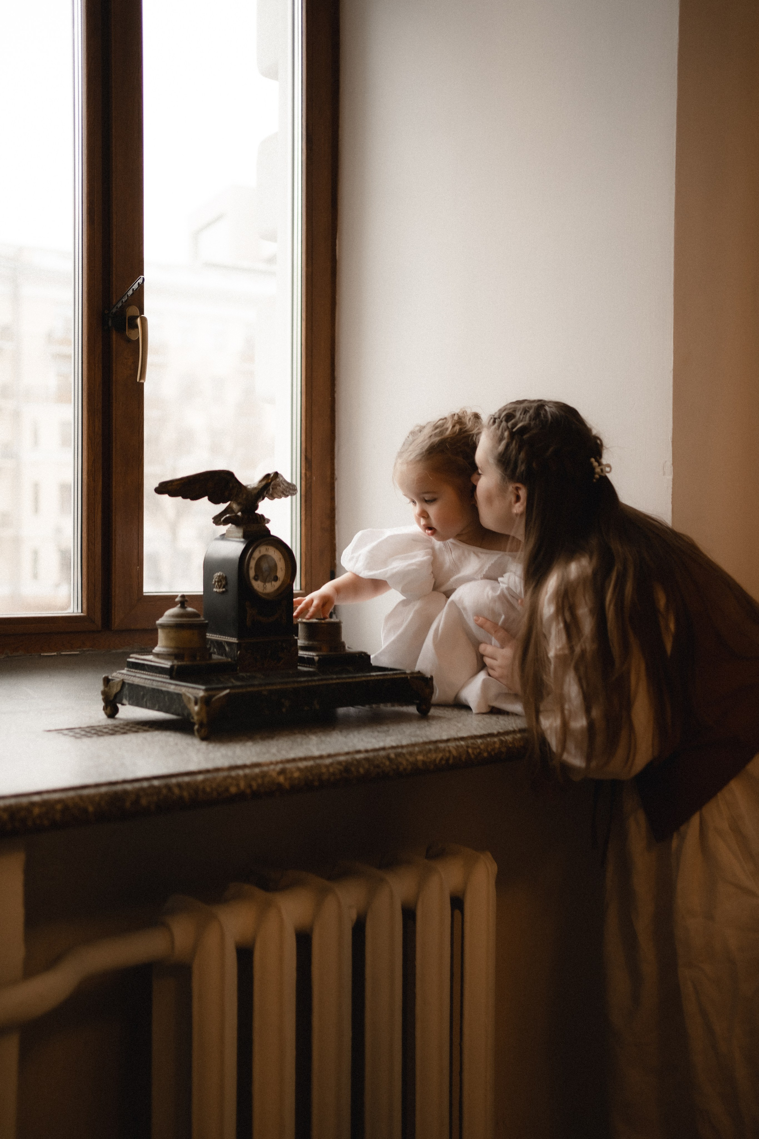 Винтажная фотосессия с дочкой. Семейный фотограф в Москве и в Домодедово Екатерина Патракова