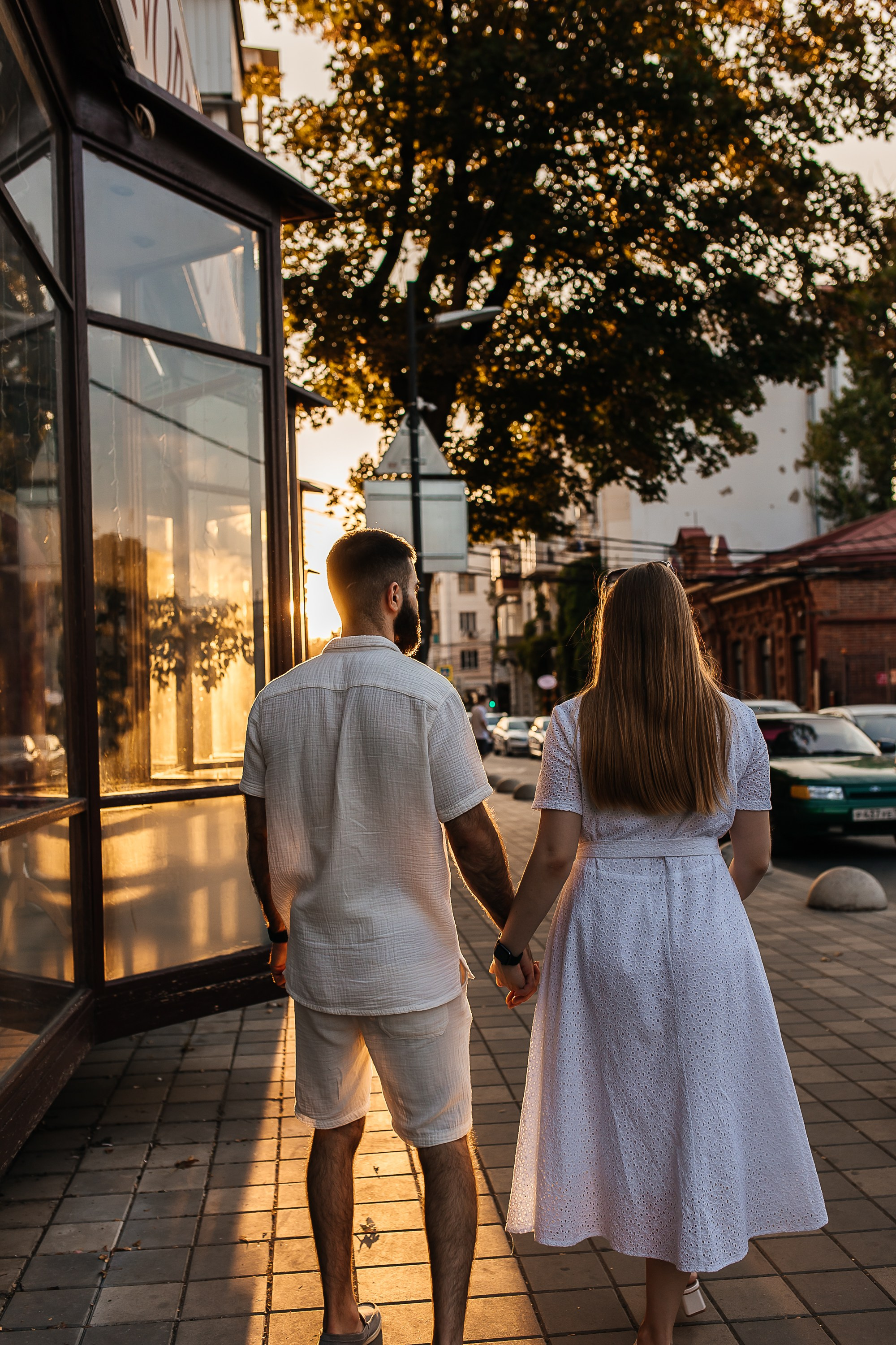 Прогулка по центру Краснодара. Свадебный и семейный фотограф Виолетта Сидельникова. Краснодар, Россия, Беларусь, Европа