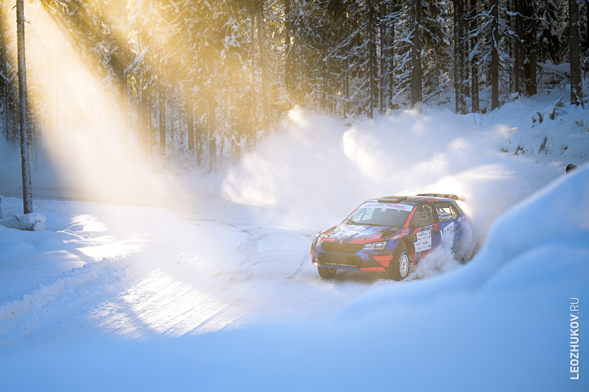 Ралли Лахденпохья 2026. Спортивный фотограф Леонид Жуков