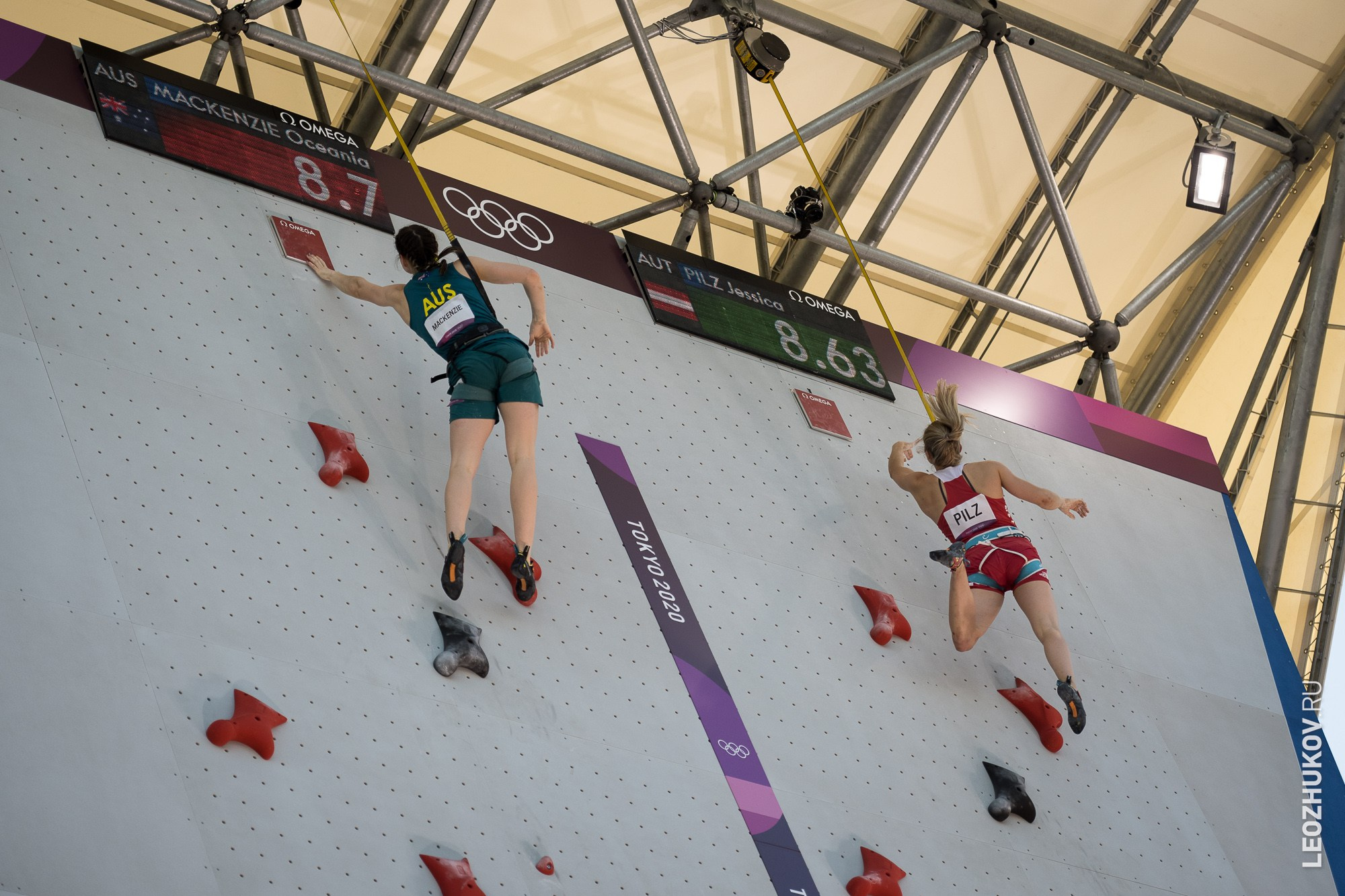 Tokyo-2020 Olympic games. Sports photographer Leonid Zhukov