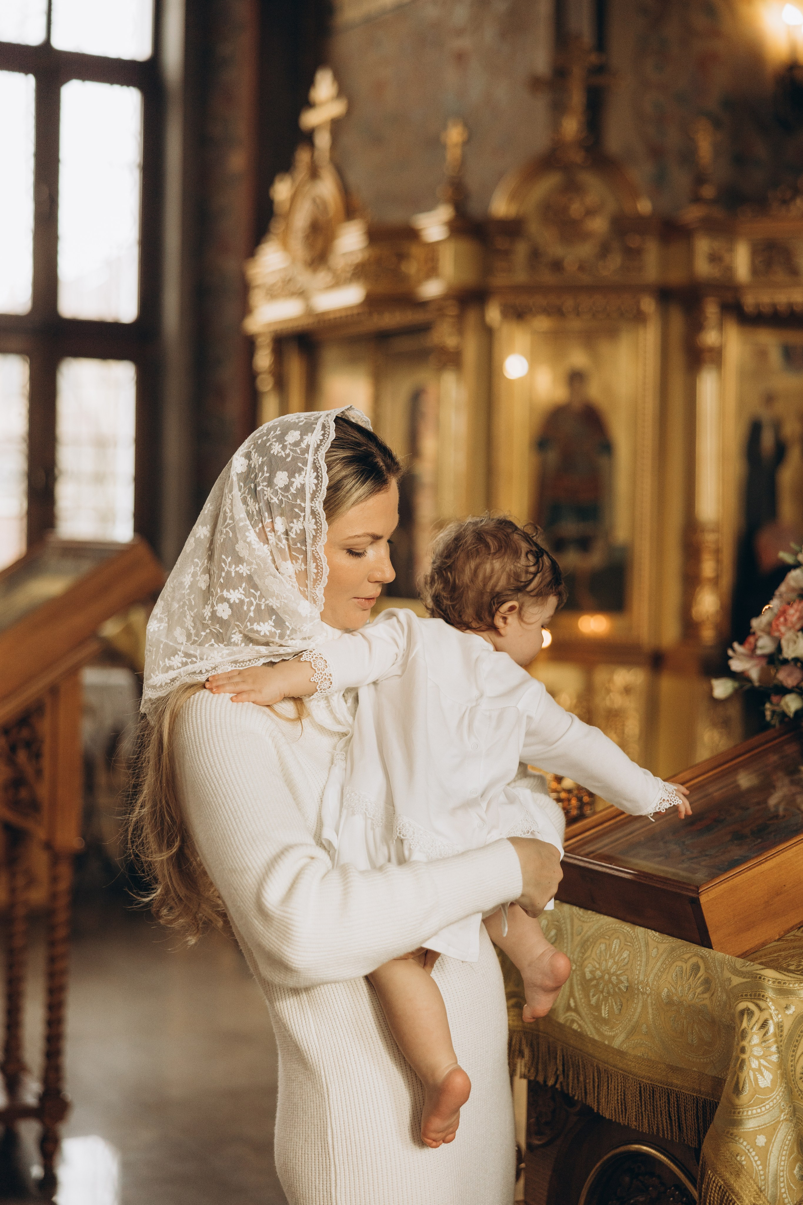 Крещение Дианы. Семейный фотограф в Москве Виктория Ястребинская