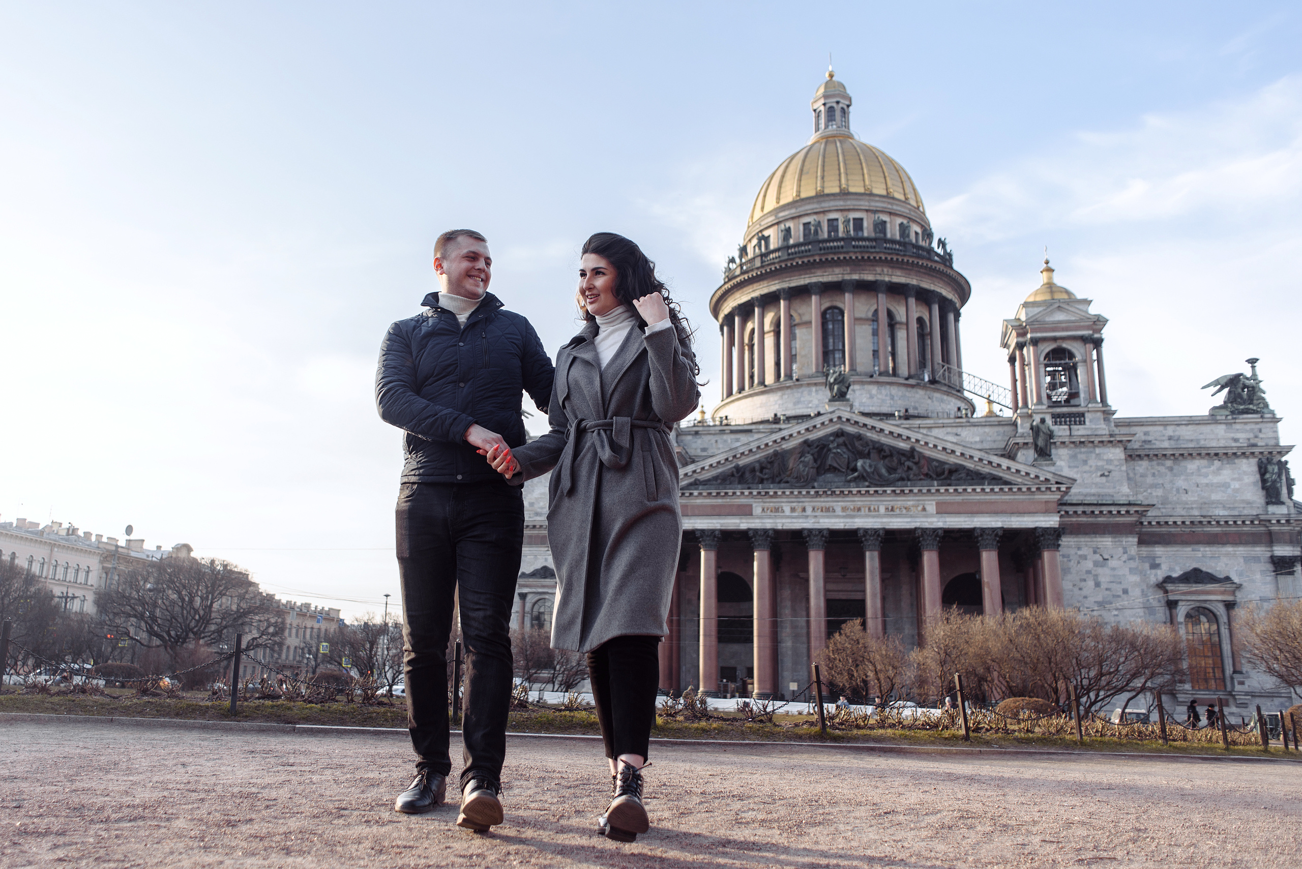 Наташа и Слава: love-story в Питере. Фотограф Москва Олеся Харченко