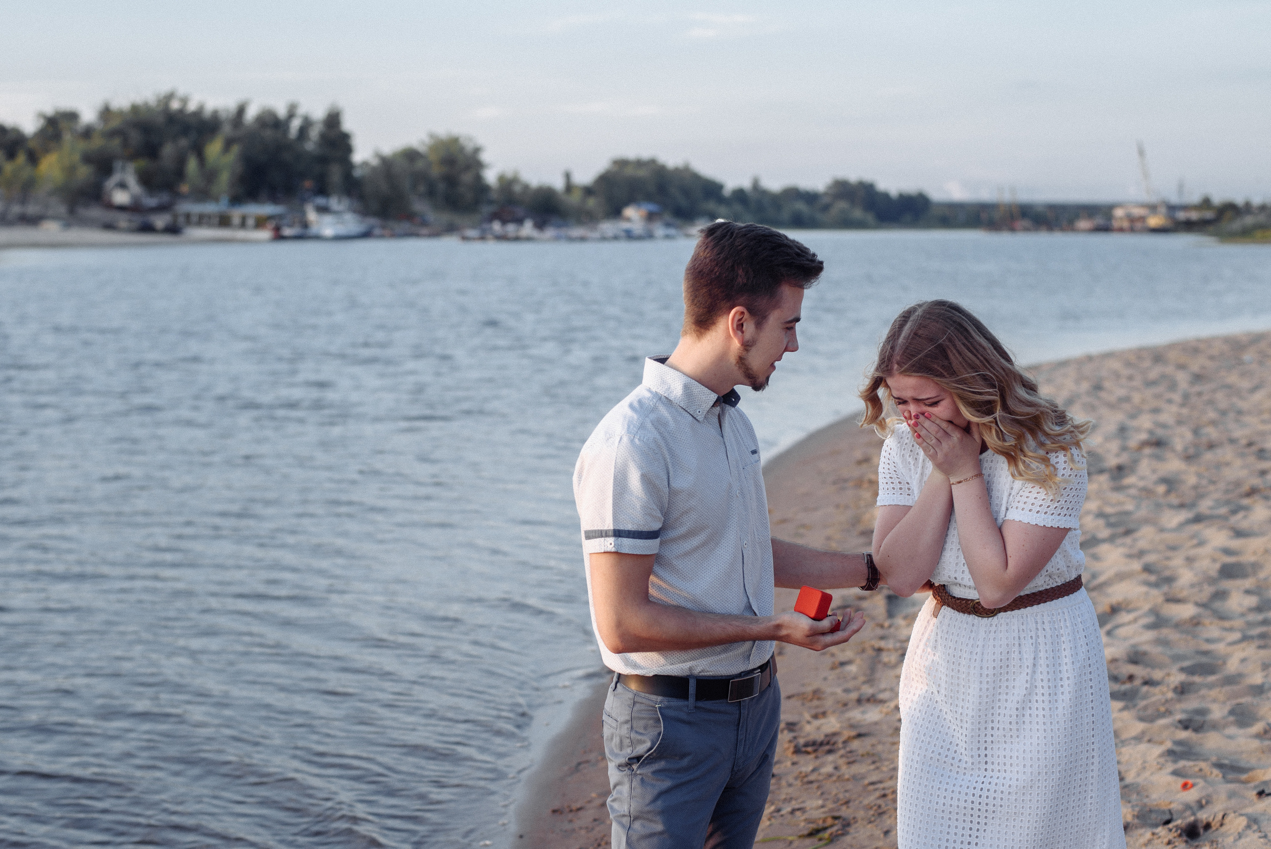 Максим и Ира: предложение. Фотограф Москва Олеся Харченко