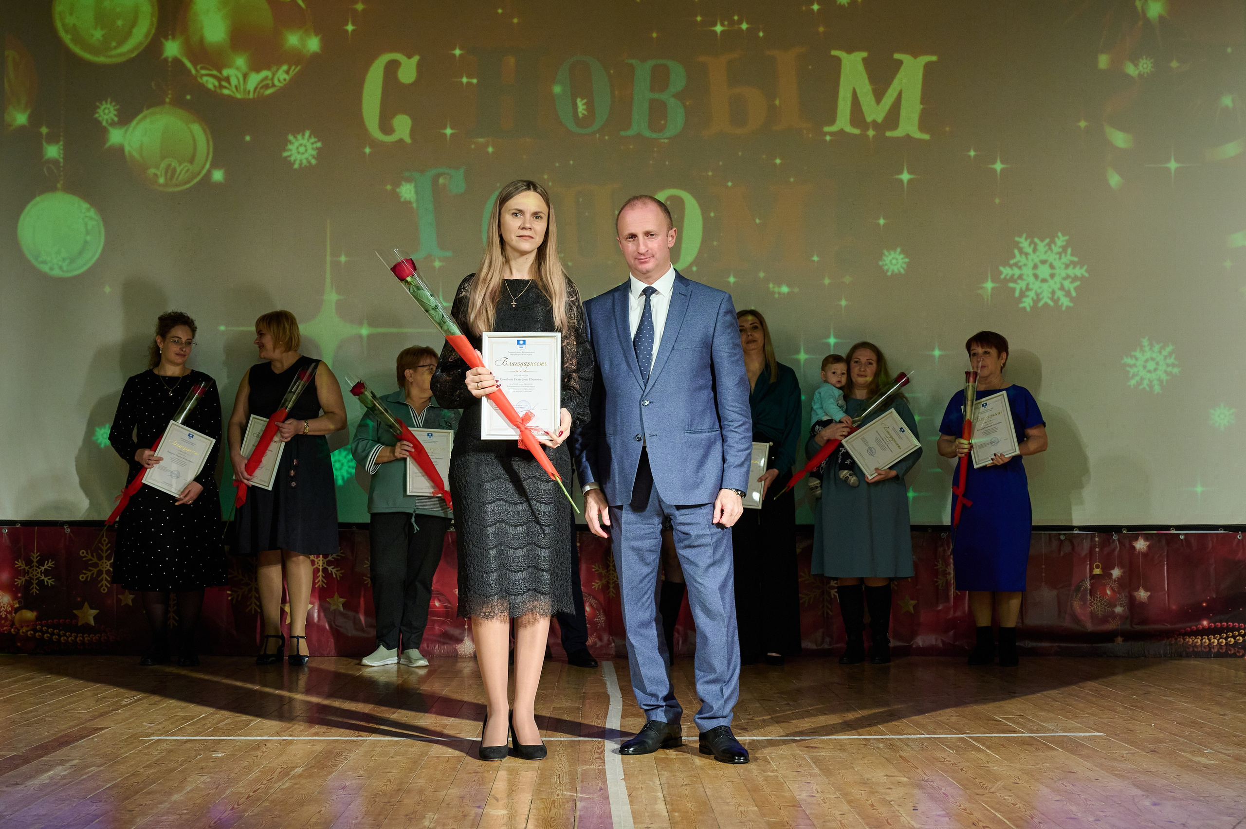 Новогодний концерт. Жизнь курорта Кабардинка в фотографиях