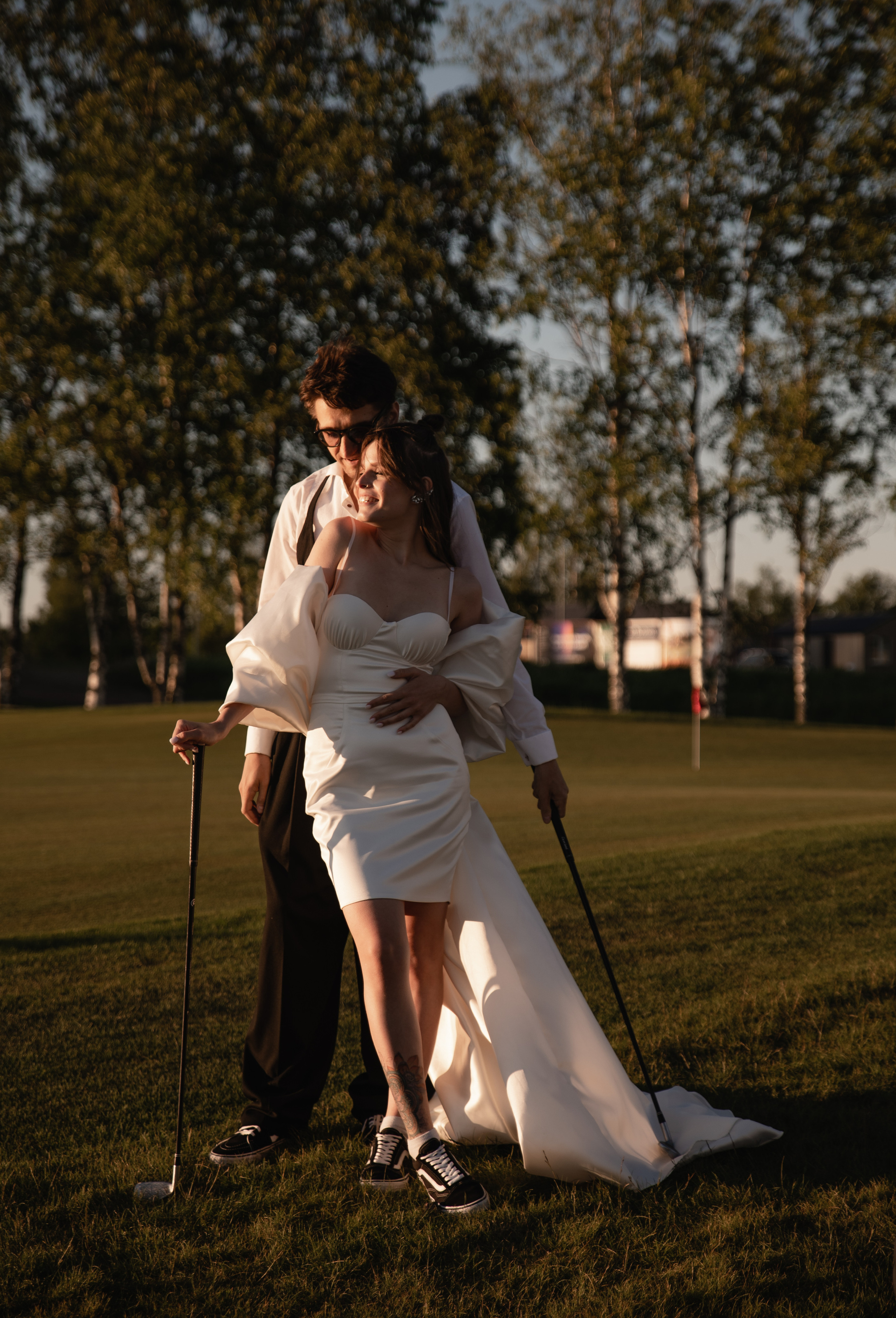 Дима и Таня. Гольфклуб. Питер. Свадебный фотограф Тюмень Анастасия Битная