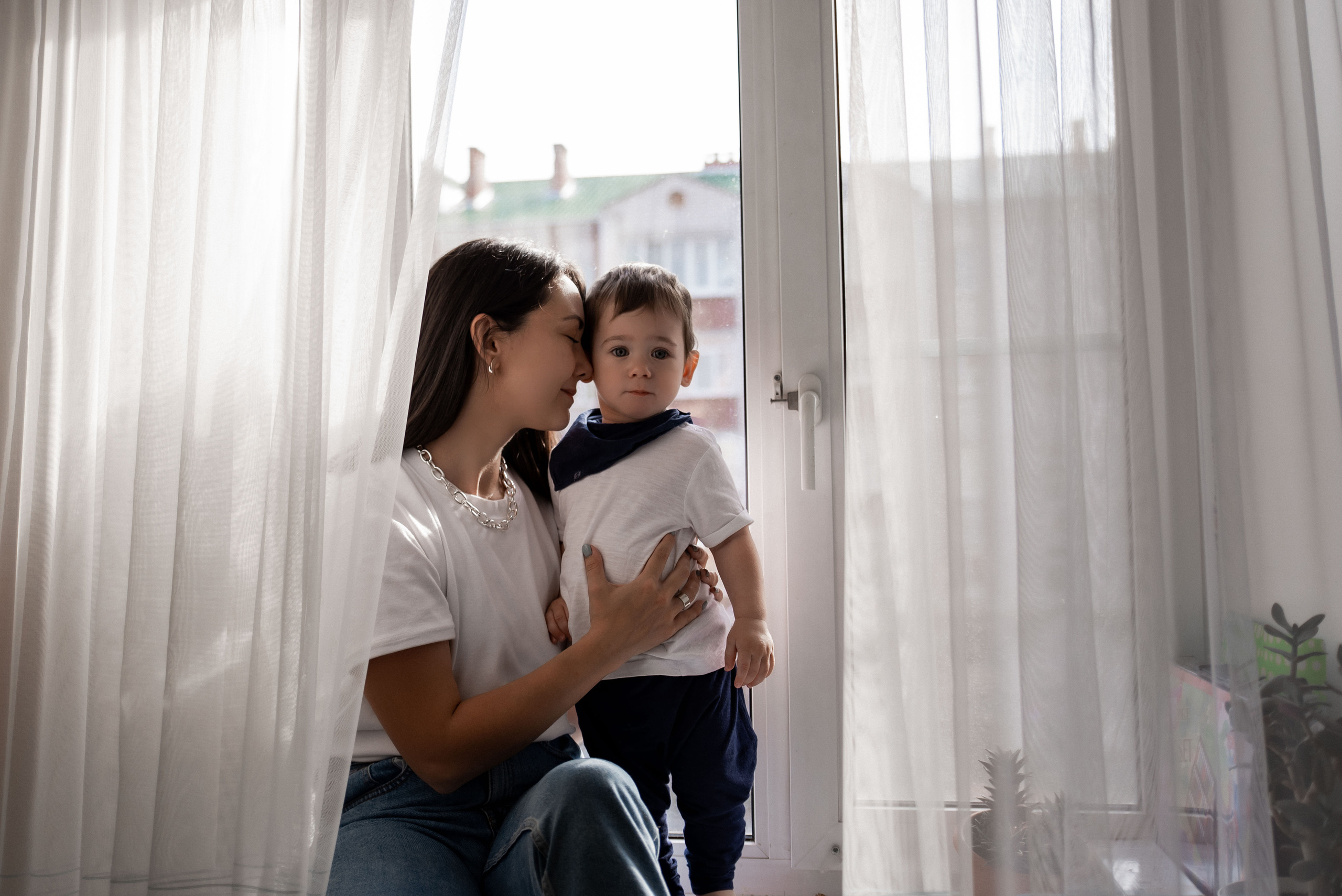 Домашняя съемка, Катя и мальчишки. Свадебный фотограф Тюмень Анастасия Битная