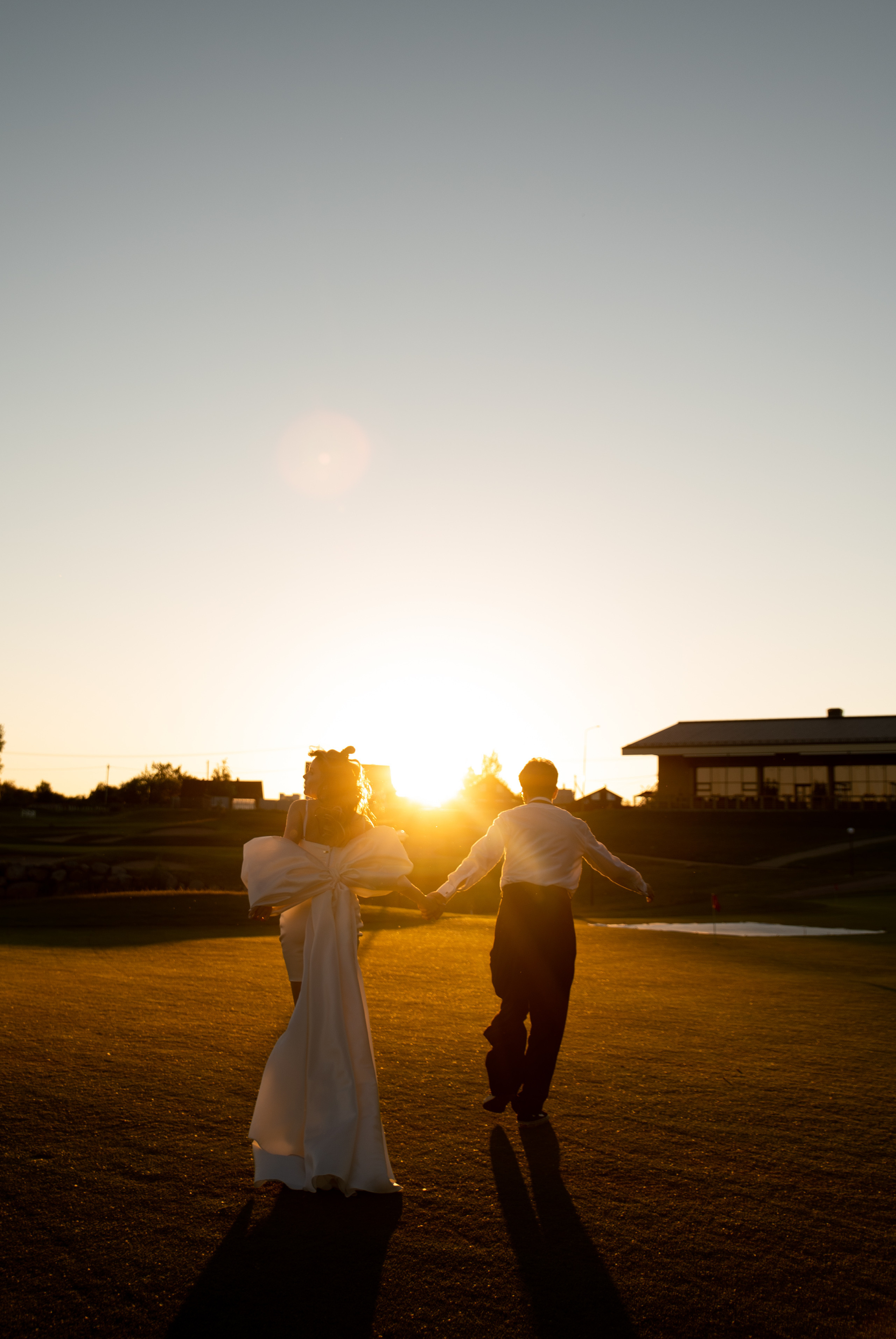 Дима и Таня. Гольфклуб. Питер. Свадебный фотограф Тюмень Анастасия Битная