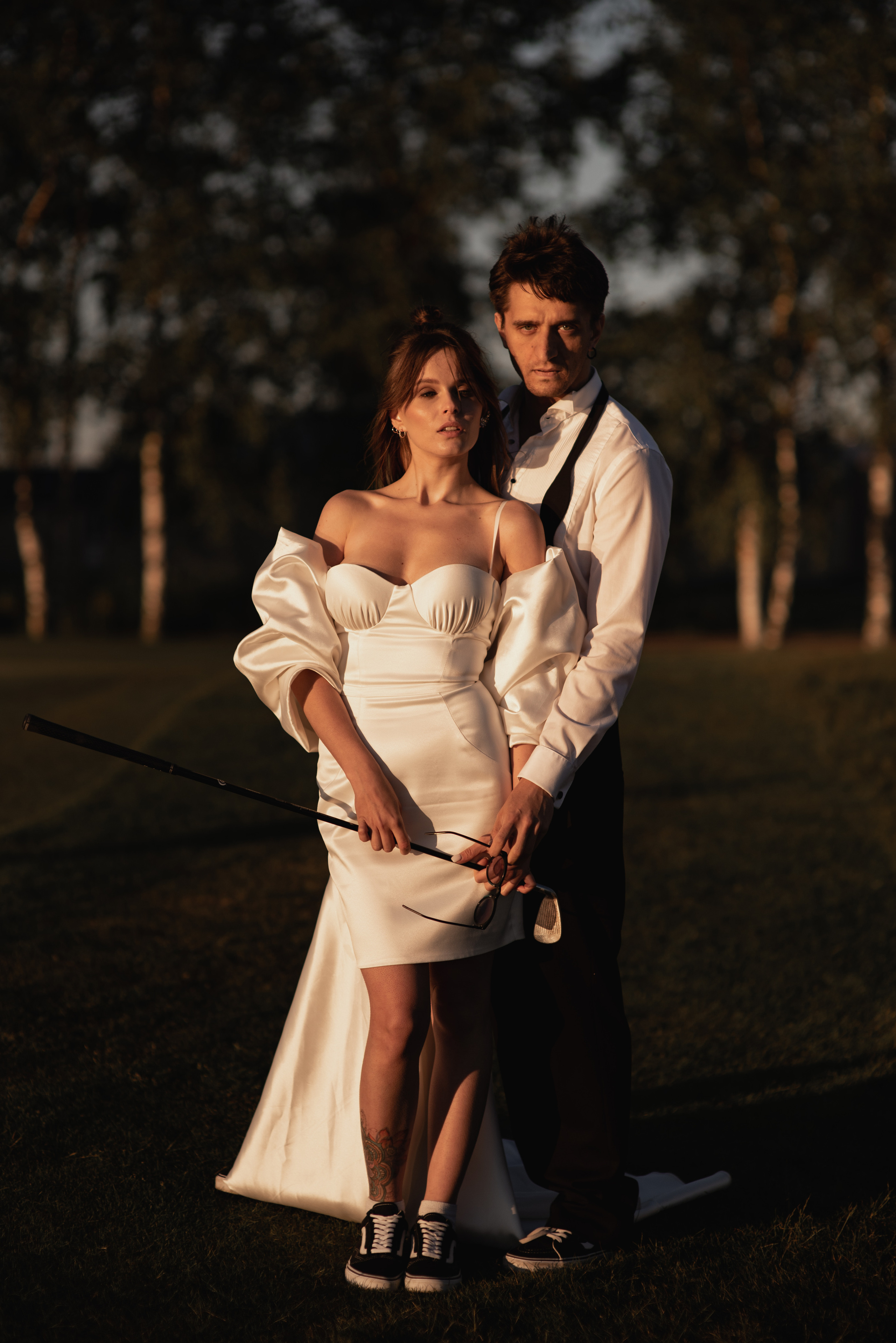 Дима и Таня. Гольфклуб. Питер. Свадебный фотограф Тюмень Анастасия Битная