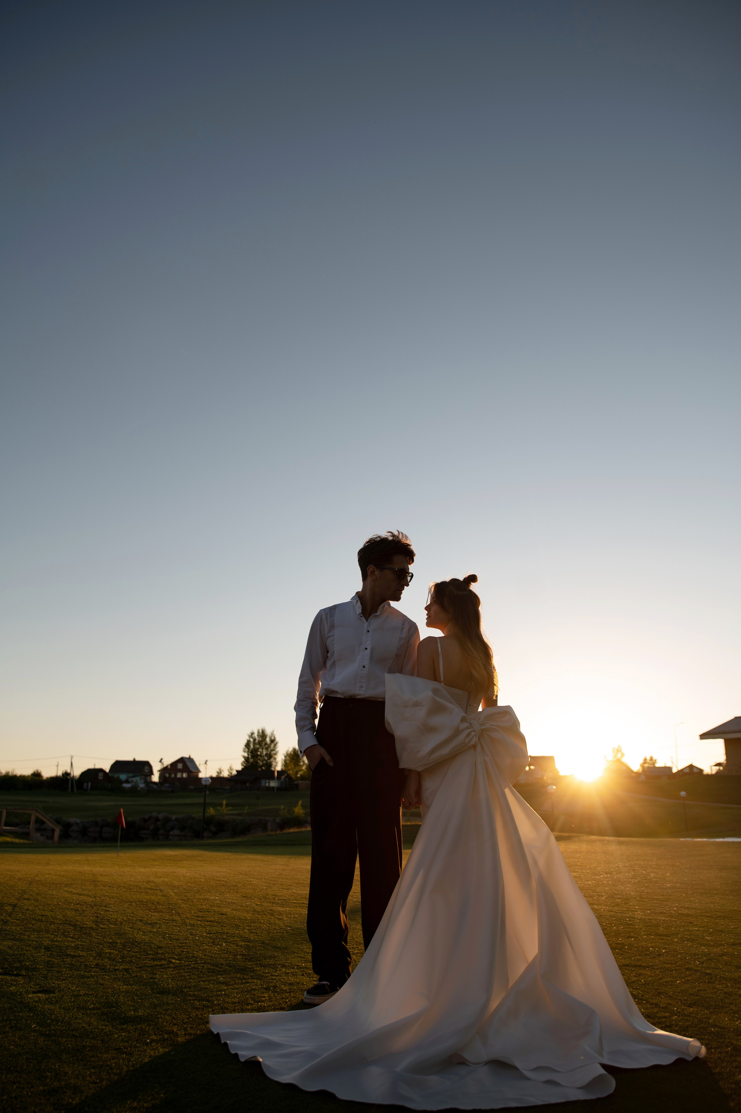 Дима и Таня. Гольфклуб. Питер. Свадебный фотограф Тюмень Анастасия Битная