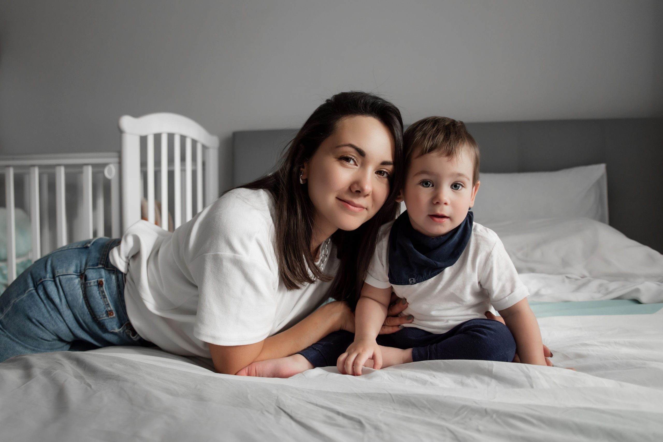 Домашняя съемка, Катя и мальчишки. Свадебный фотограф Тюмень Анастасия Битная