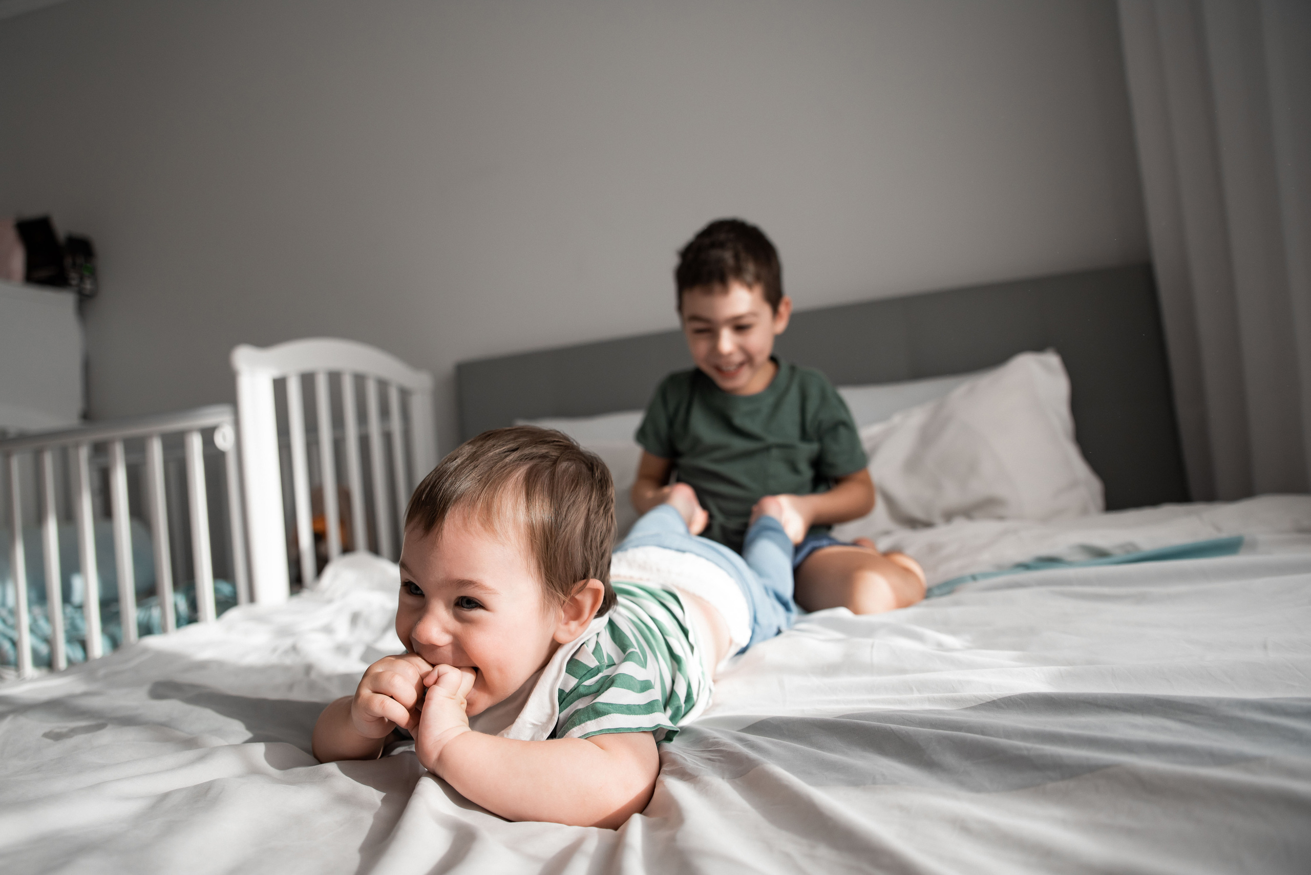 Домашняя съемка, Катя и мальчишки. Свадебный фотограф Тюмень Анастасия Битная