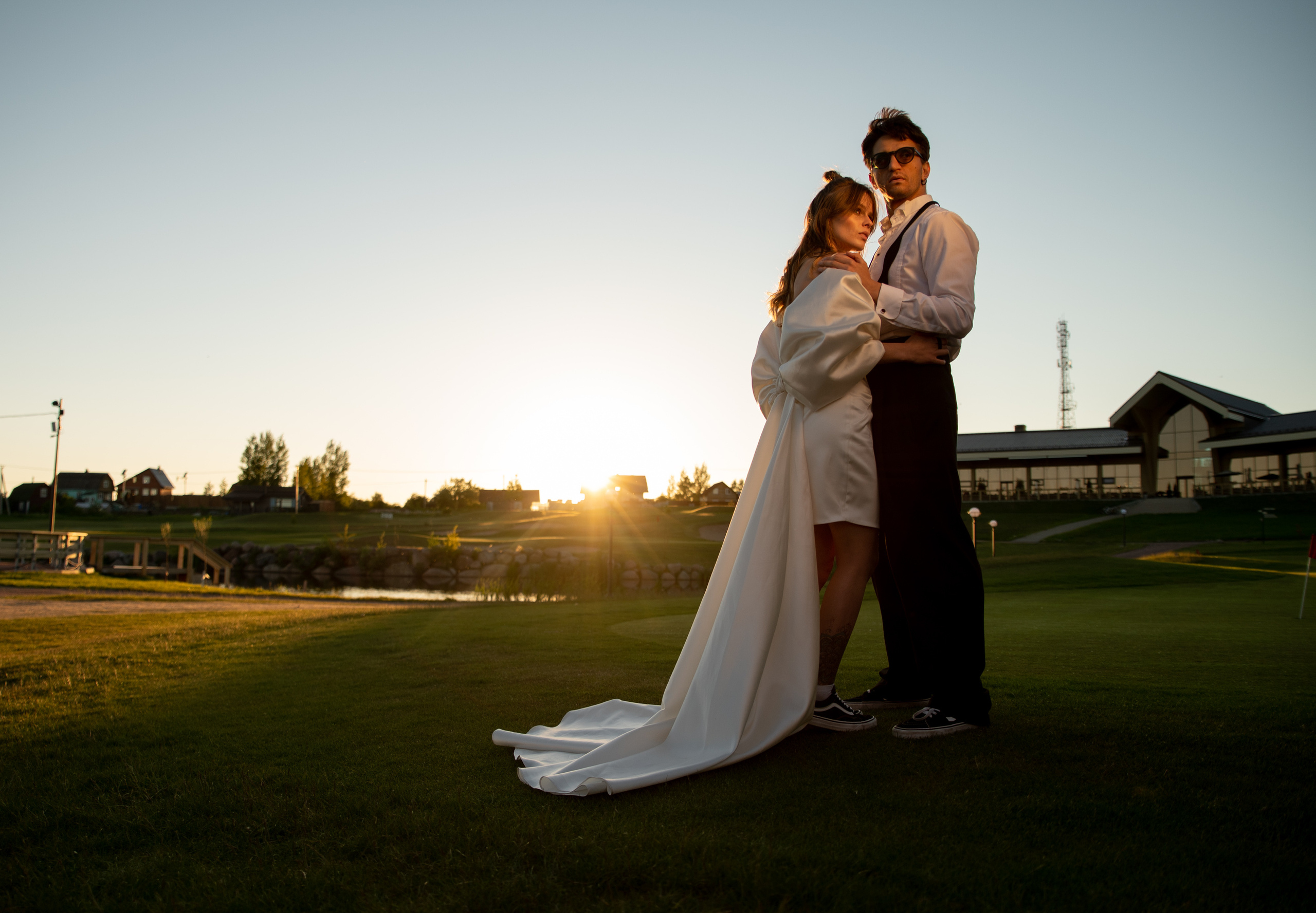 Дима и Таня. Гольфклуб. Питер. Свадебный фотограф Тюмень Анастасия Битная