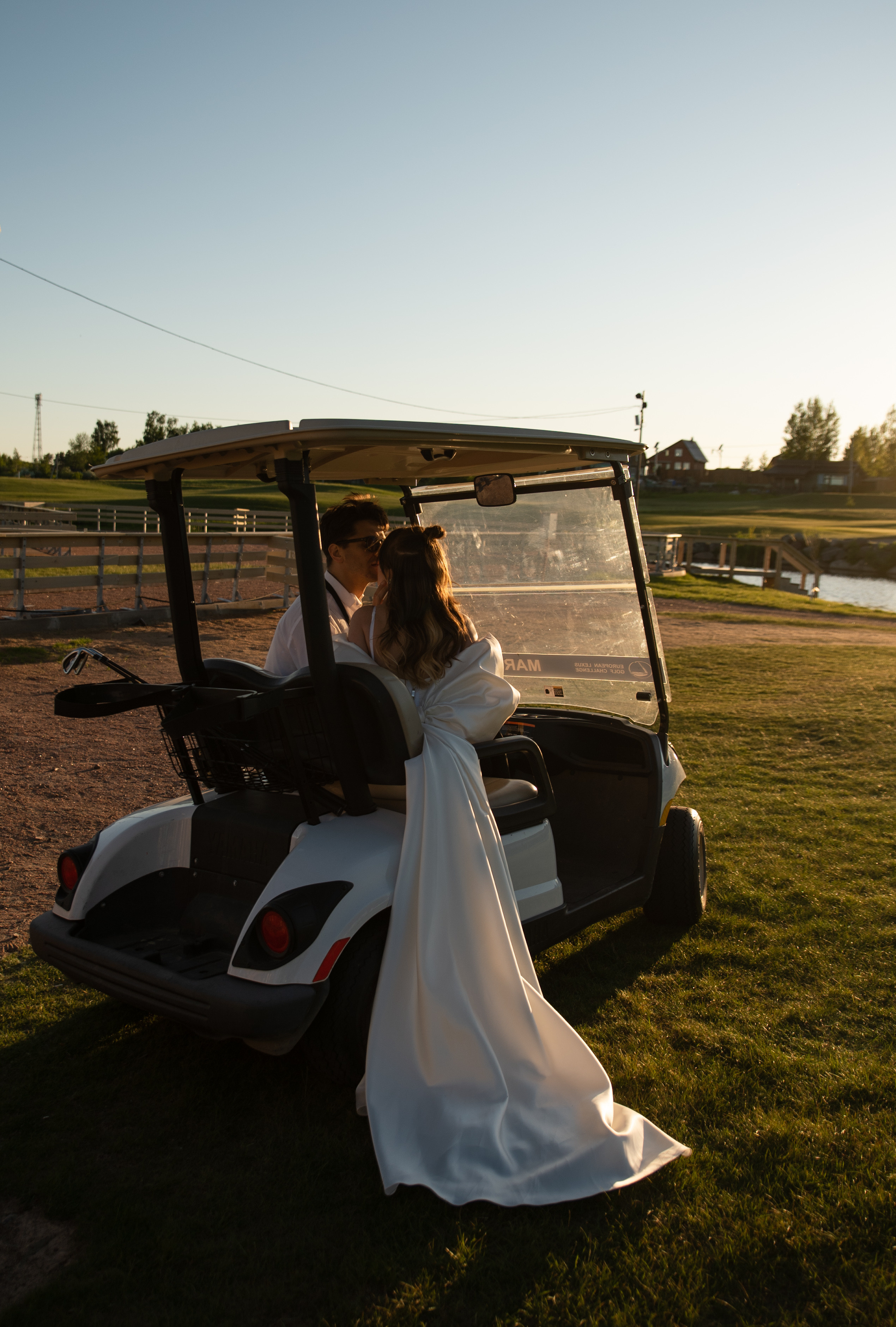 Дима и Таня. Гольфклуб. Питер. Свадебный фотограф Тюмень Анастасия Битная