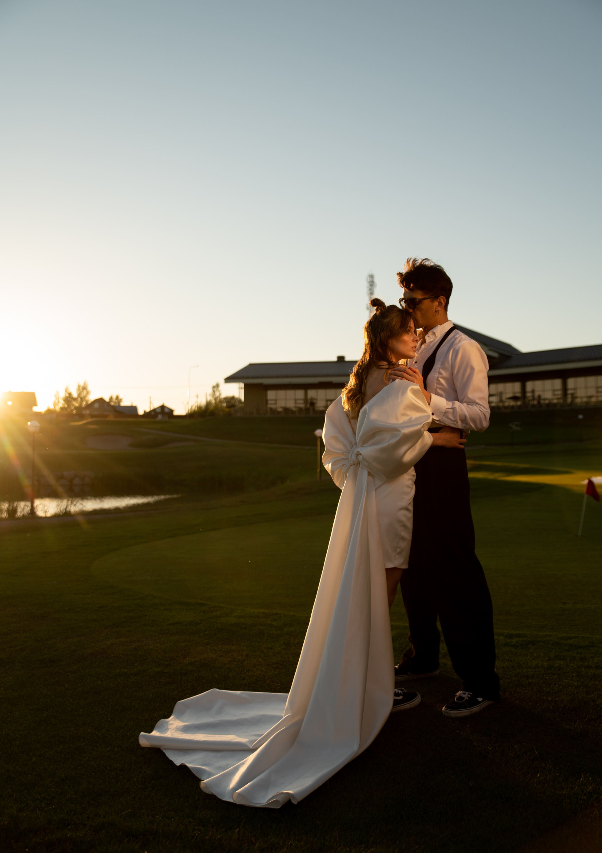 Дима и Таня. Гольфклуб. Питер. Свадебный фотограф Тюмень Анастасия Битная