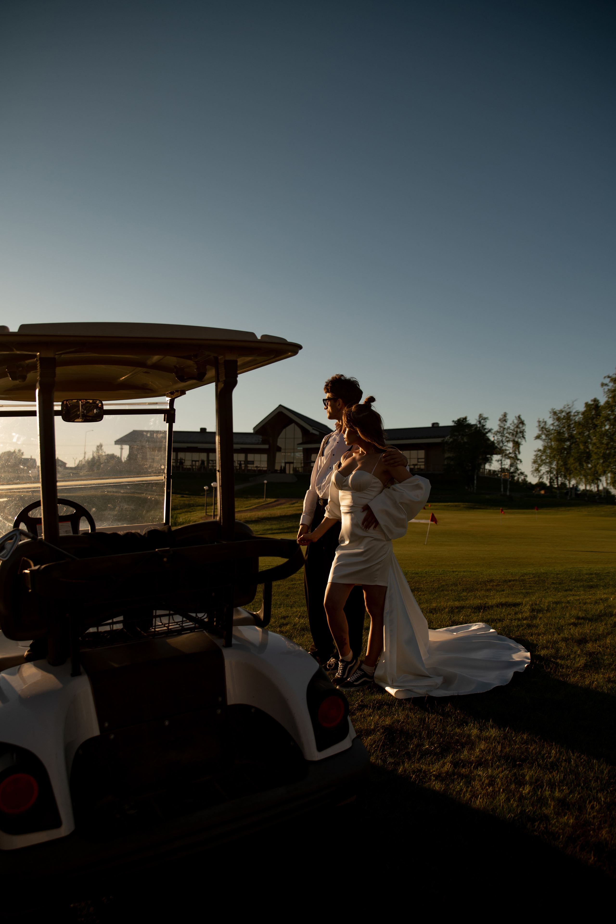 Дима и Таня. Гольфклуб. Питер. Свадебный фотограф Тюмень Анастасия Битная