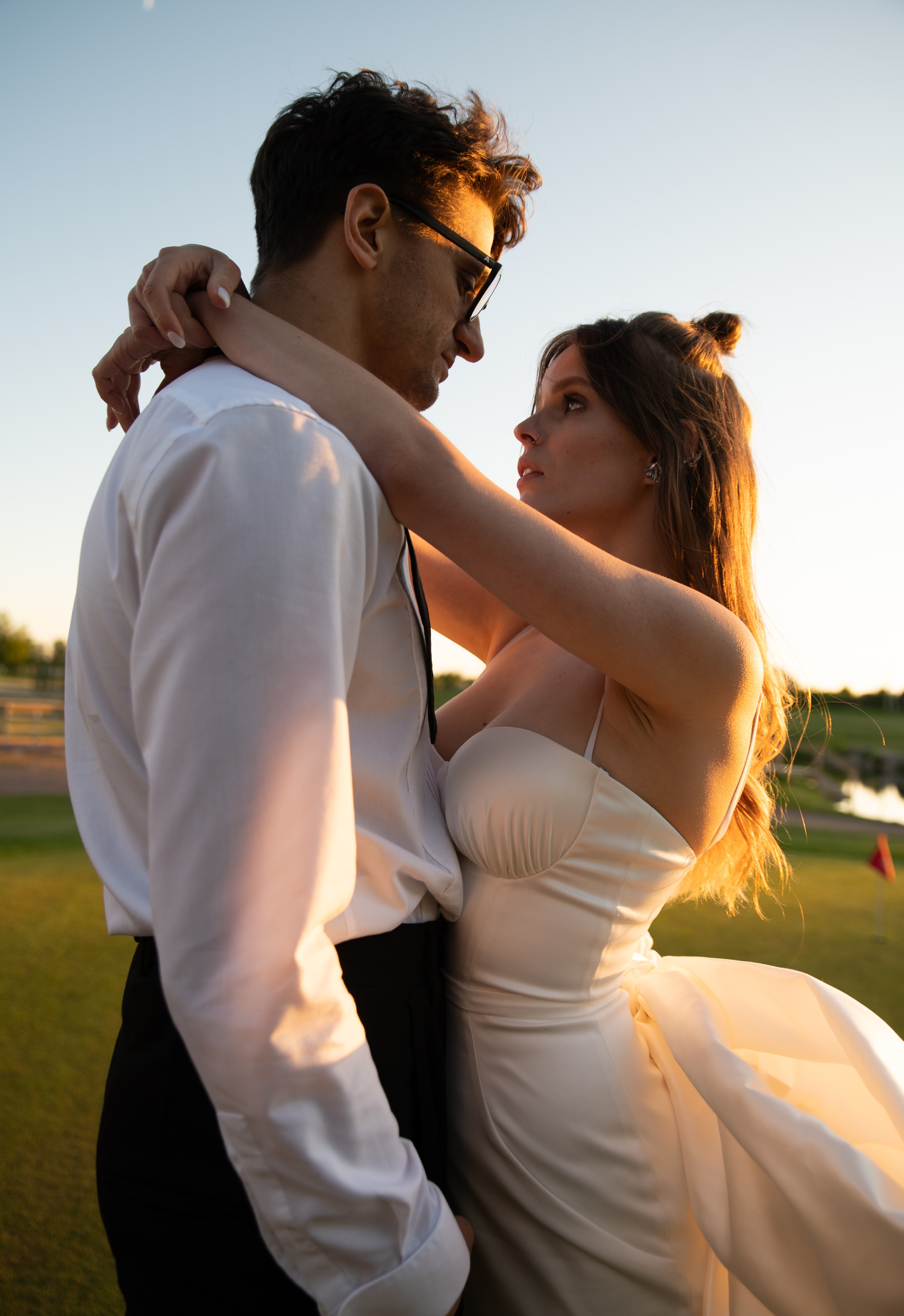 Дима и Таня. Гольфклуб. Питер. Свадебный фотограф Тюмень Анастасия Битная