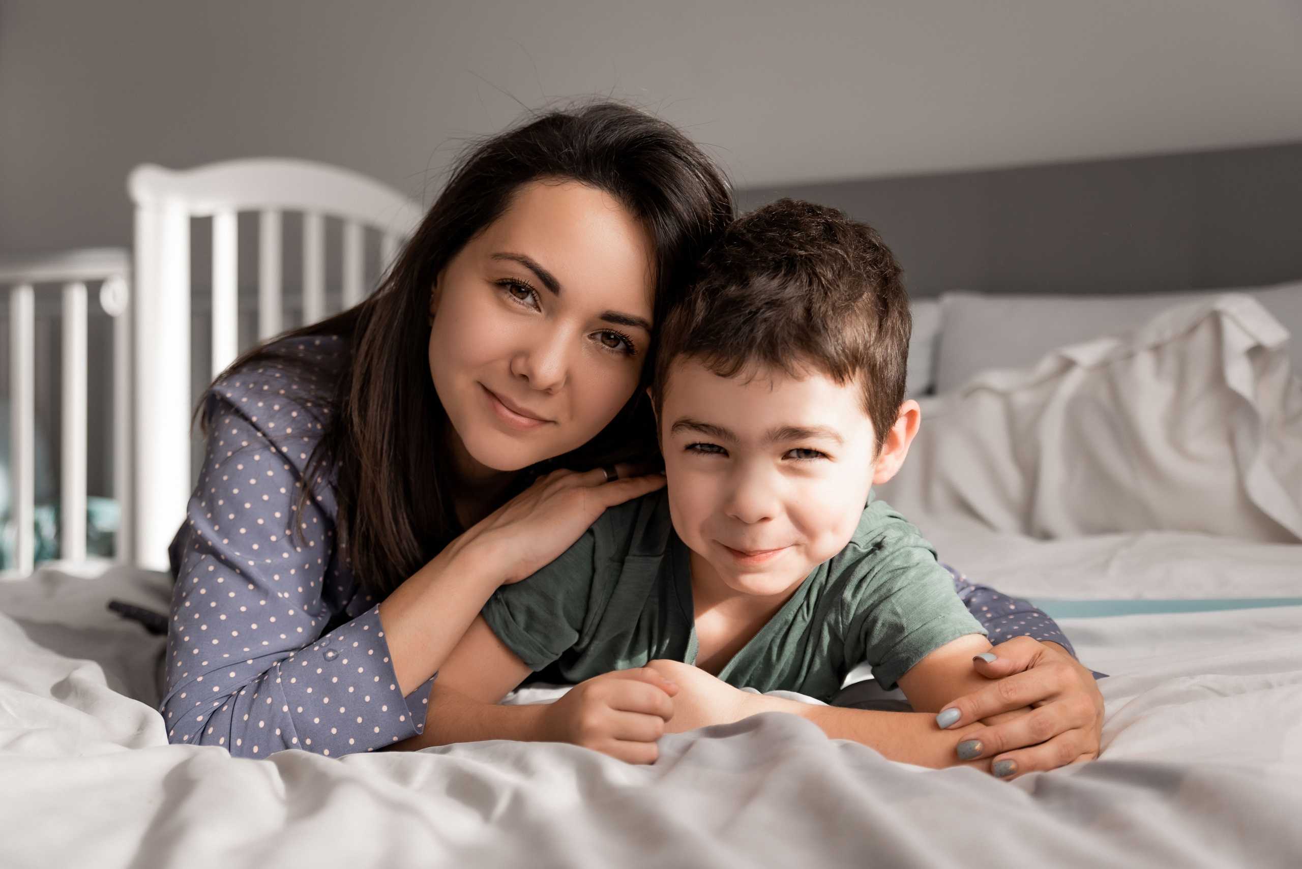 Домашняя съемка, Катя и мальчишки. Свадебный фотограф Тюмень Анастасия Битная