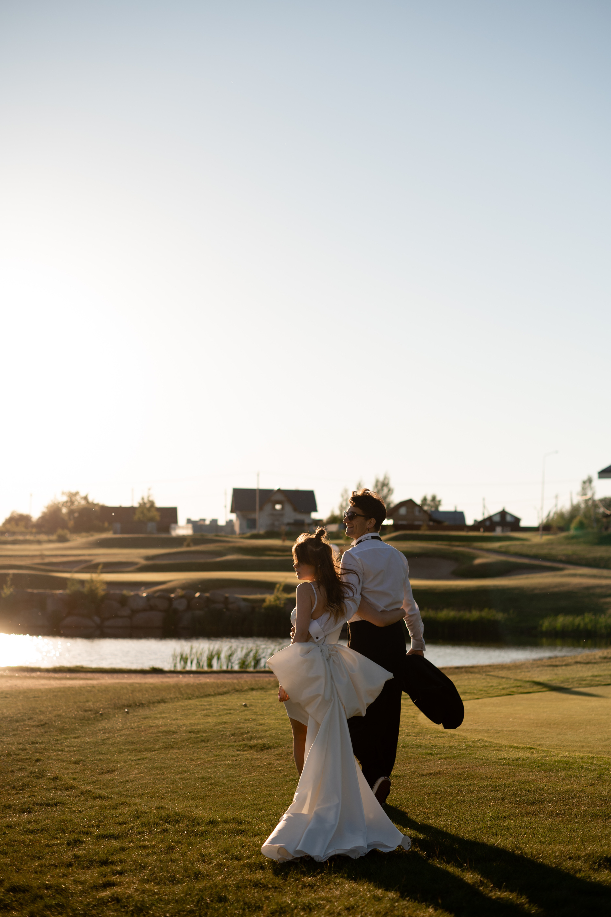 Дима и Таня. Гольфклуб. Питер. Свадебный фотограф Тюмень Анастасия Битная