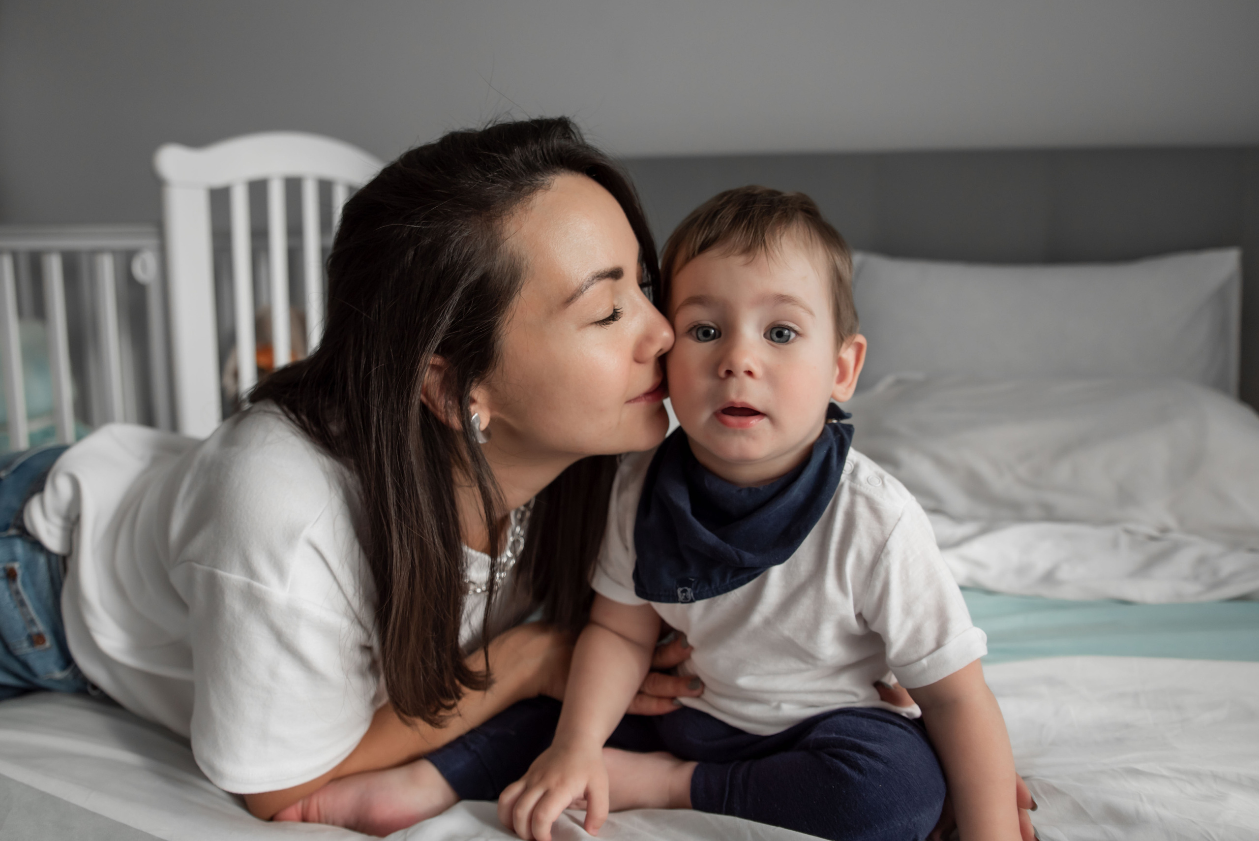 Домашняя съемка, Катя и мальчишки. Свадебный фотограф Тюмень Анастасия Битная