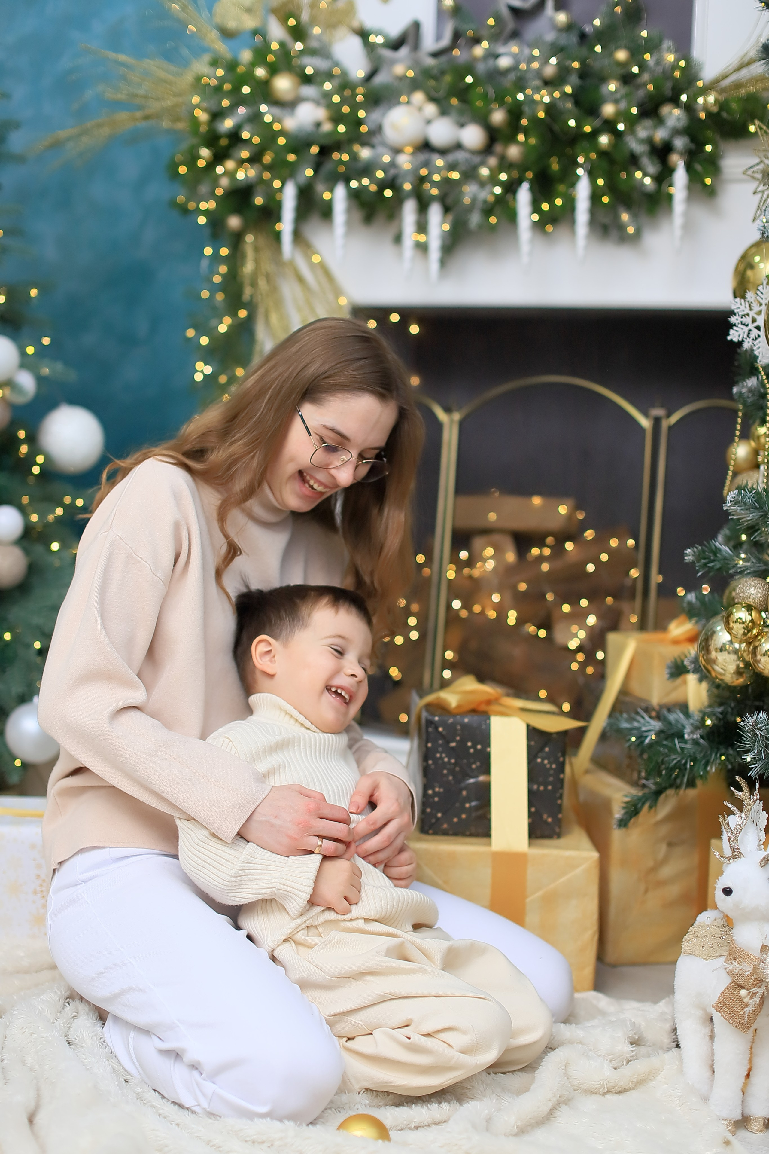 Семейные фотосессии в интерьере. Интерьерная фотостудия Toffee Studio