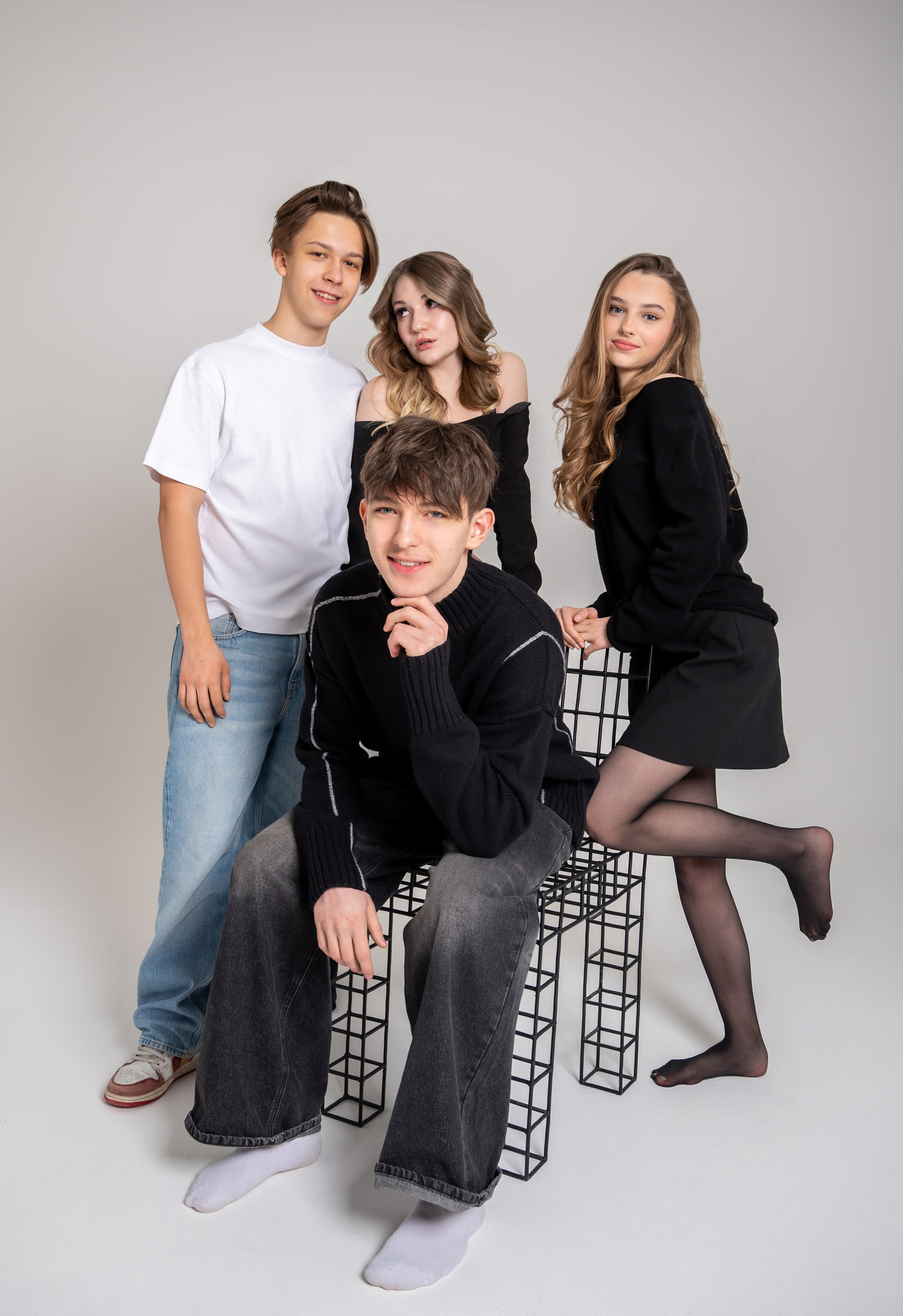 Студийная съЁмка старших классов. Семейный и детский фотограф в детских садах и школах