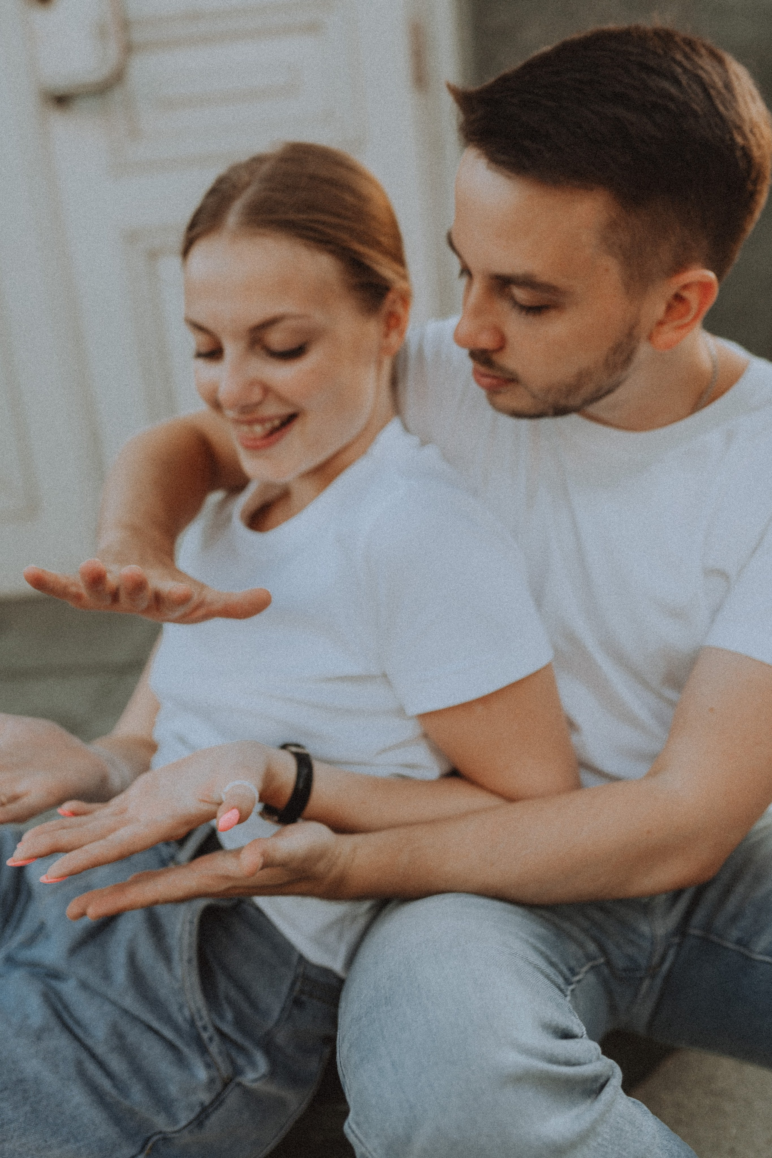 Двое в центре города. Семейный и свадебный фотограф в Москве Оксана Гапеева