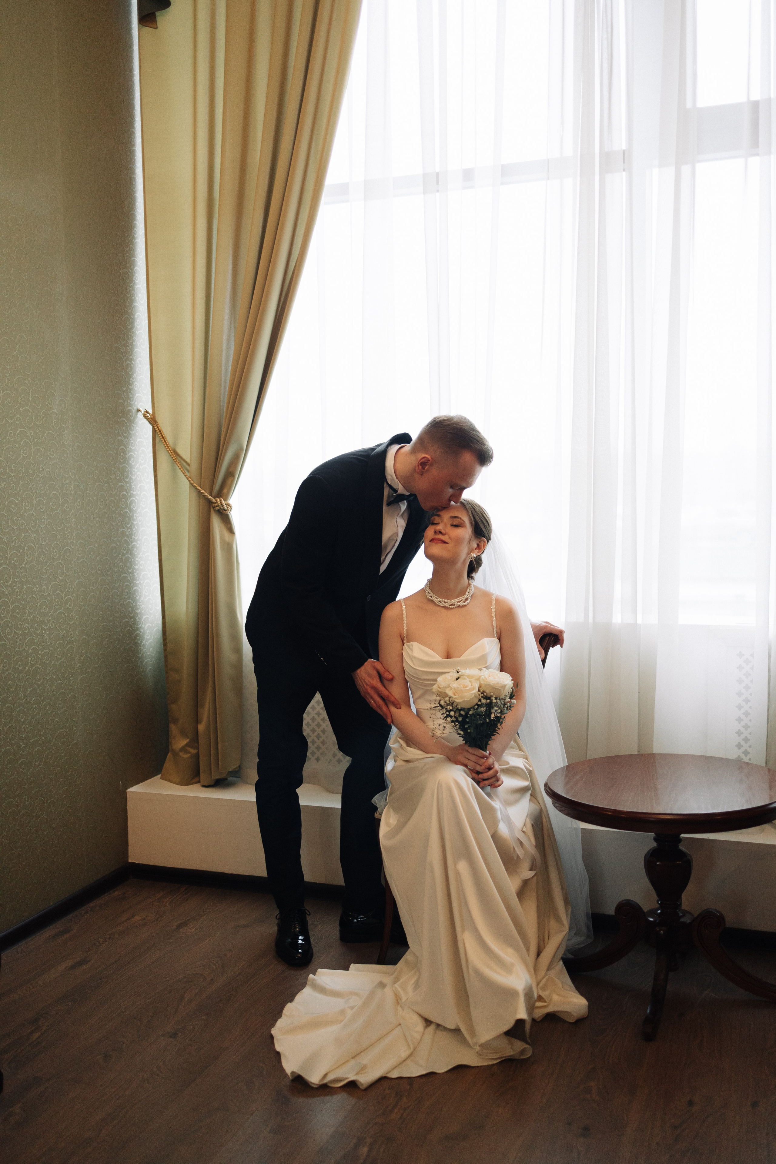 Полина и Денис. Свадебный и прогулочный фотограф в Санкт-Петербурге Дарья Корель