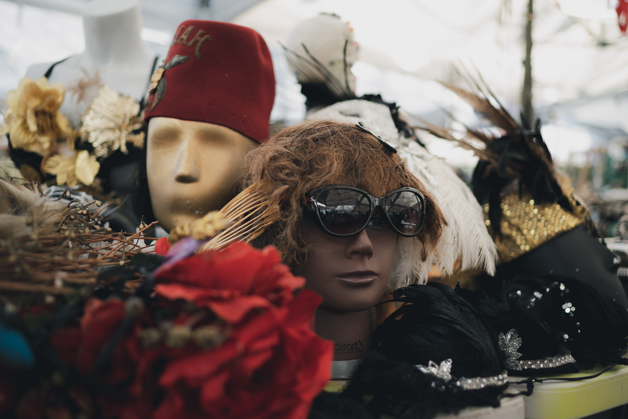 Flea market in Tbilisi