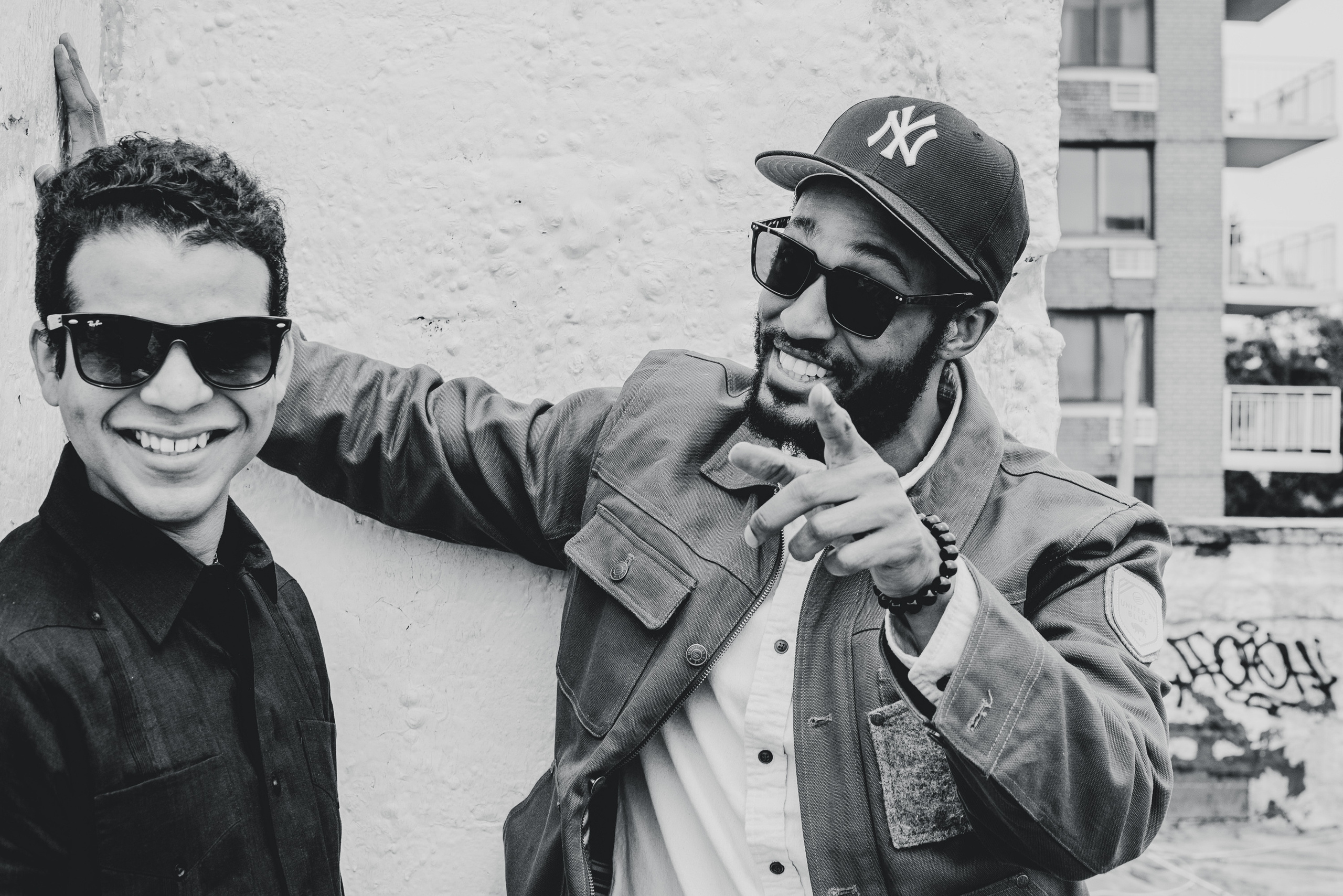 Photo set for single design. Tbilisi, New York, Moscow