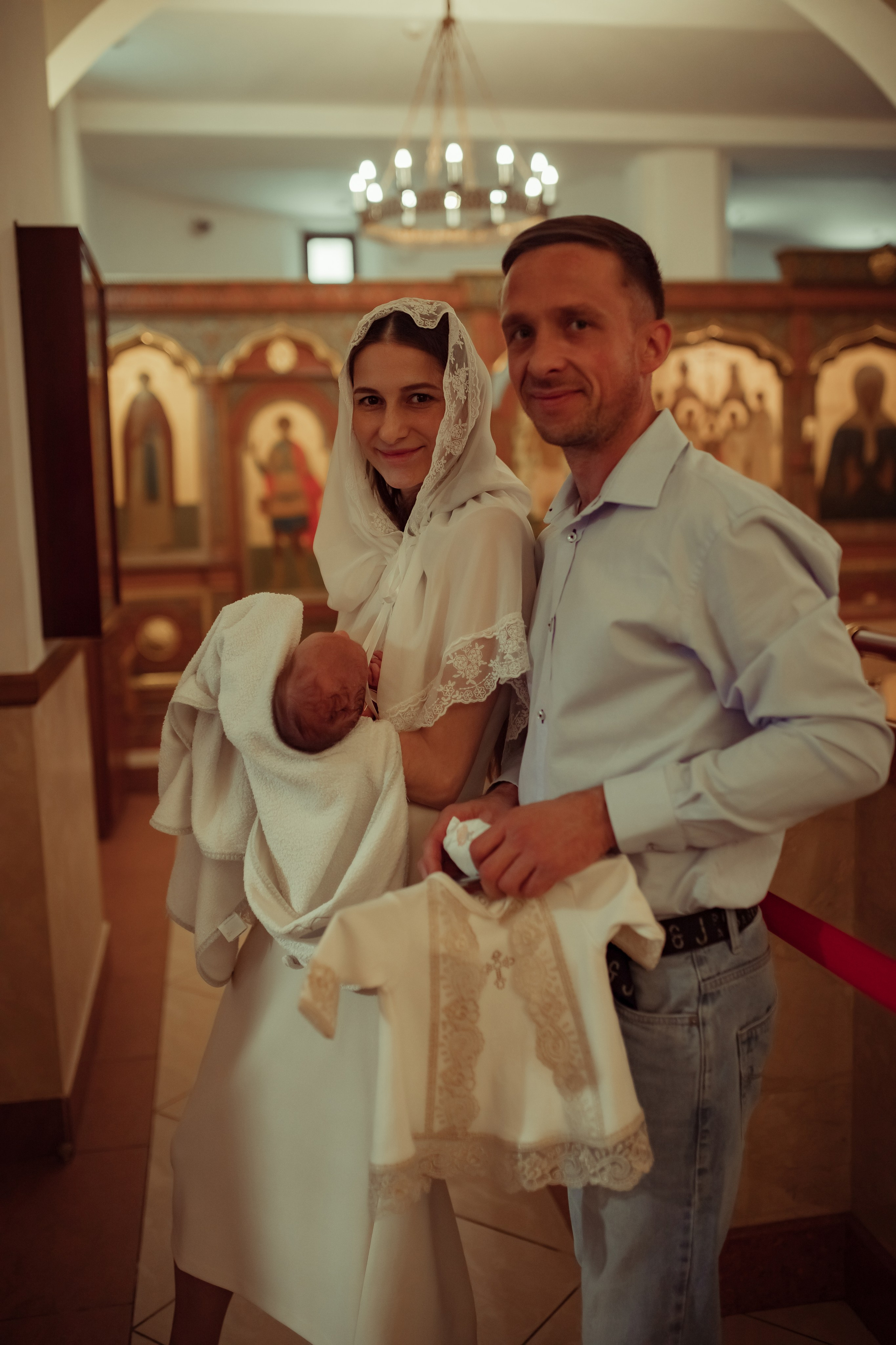 Крещение Анастасии. Семейный и детский фотограф в Москве Дорогова Екатерина