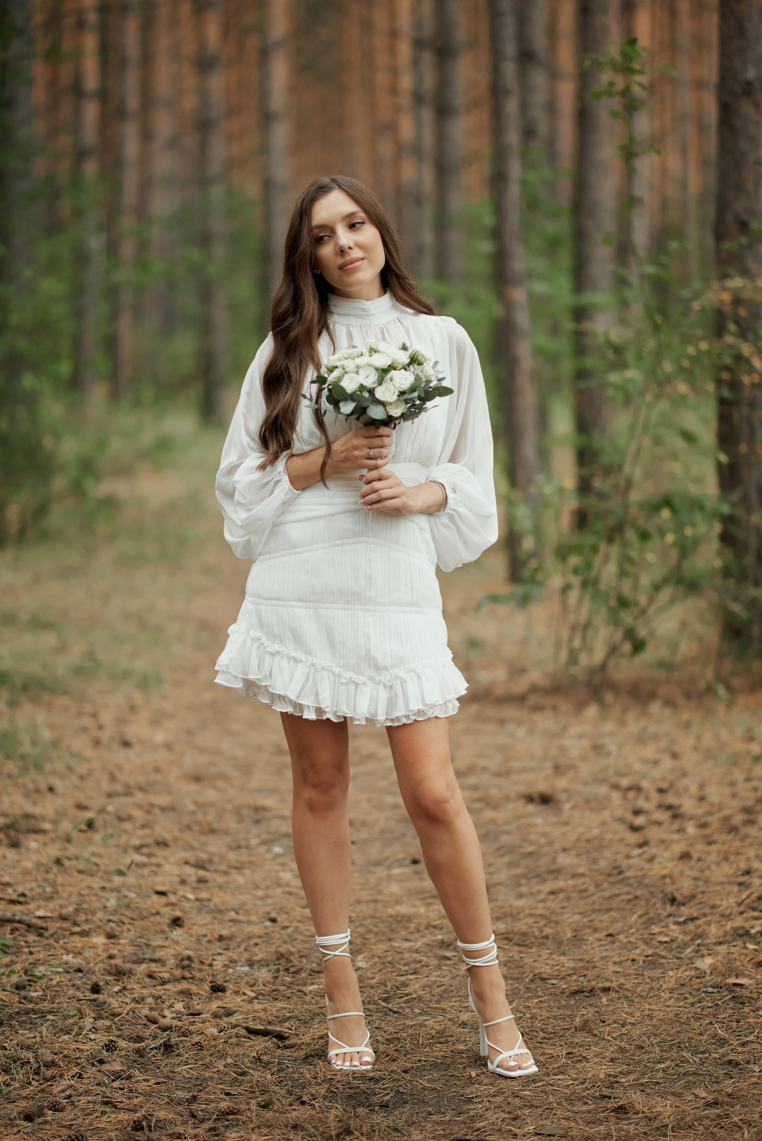 Сосновый лес. Свадебный фотограф Александр Браво