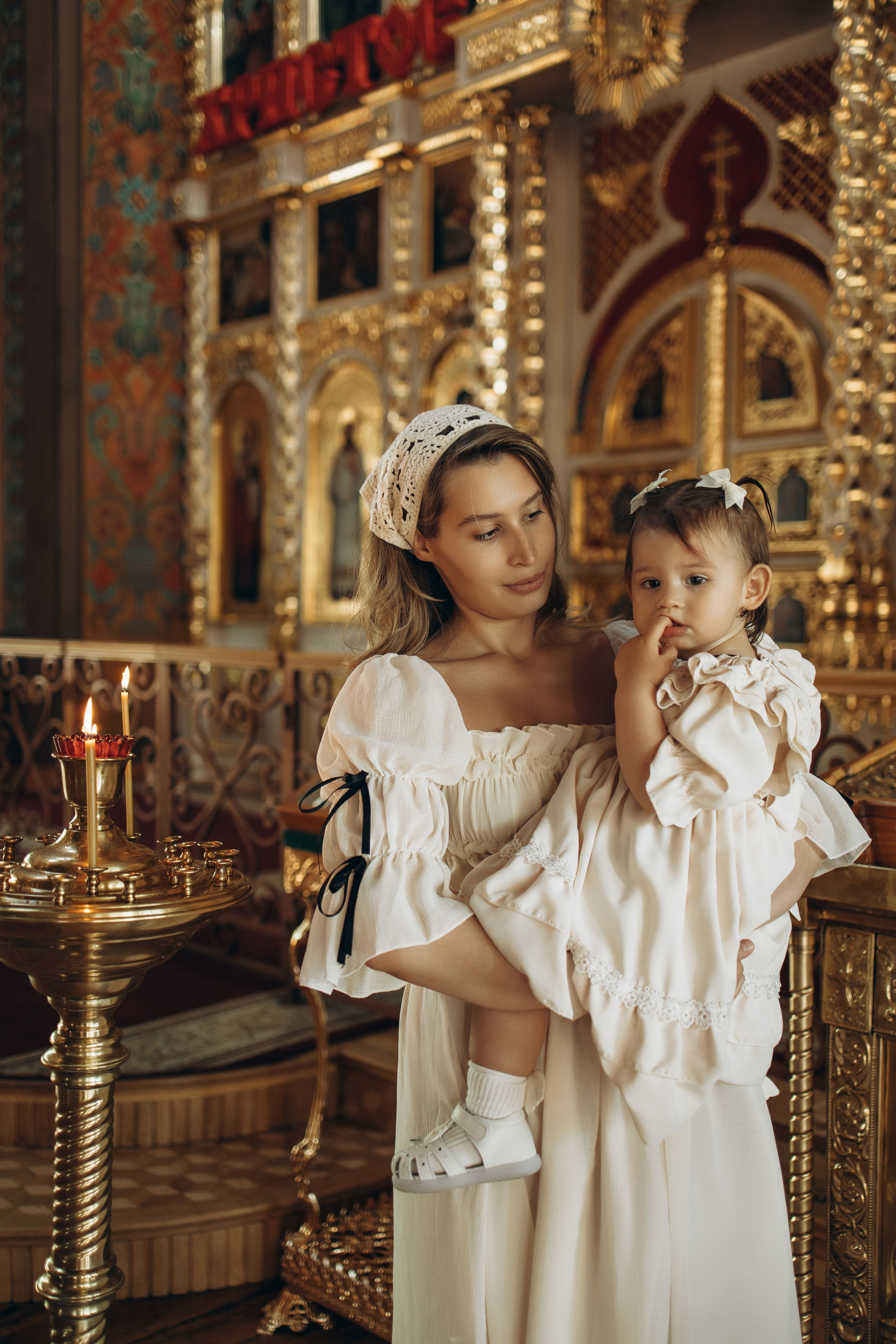 Крещение Стефании. Самый теплый фотограф в Краснодаре Рябоконь Ксения