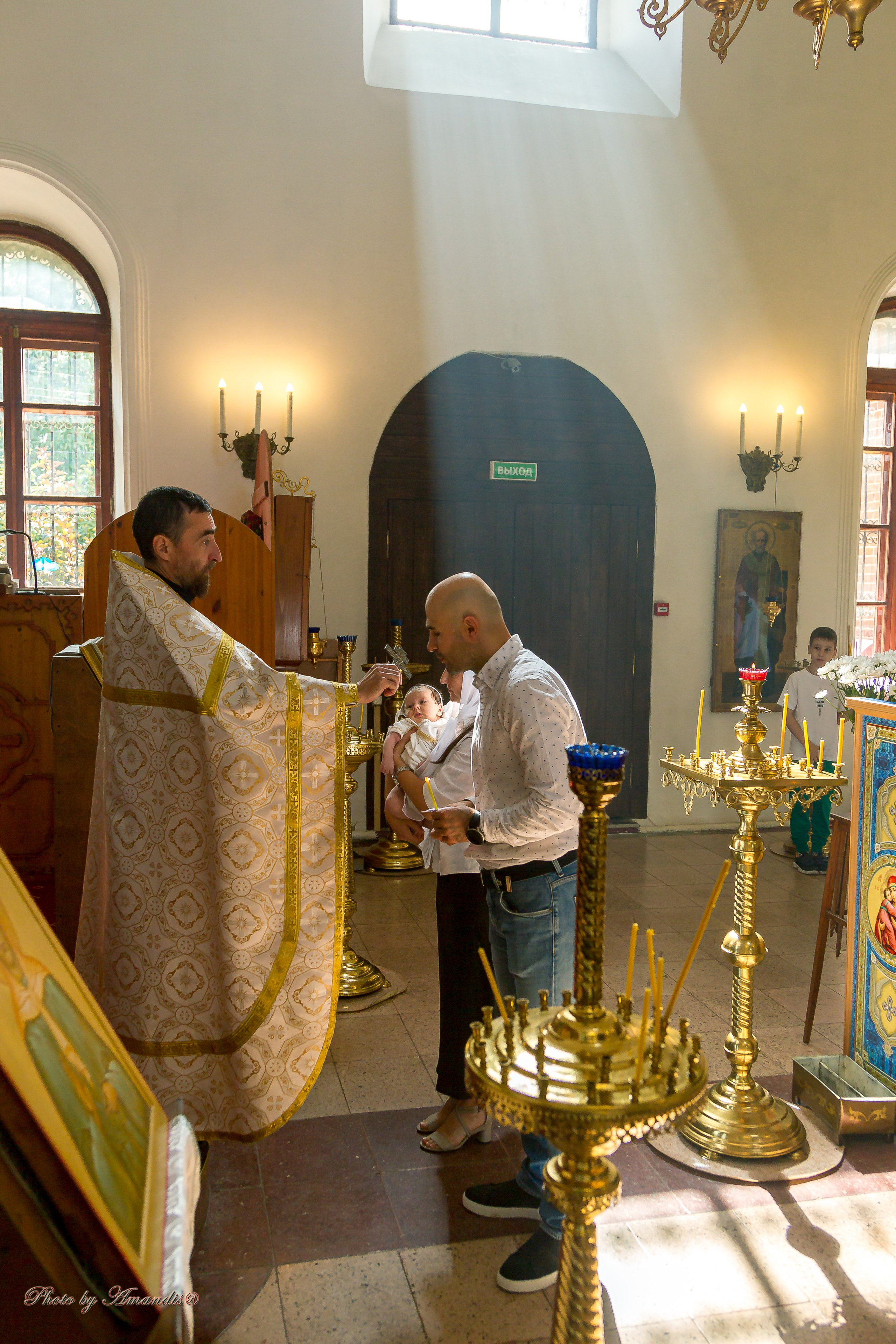 Крещение в д. Еганово (август 2024). Репортажная съемка в Москве и области. Анималистика