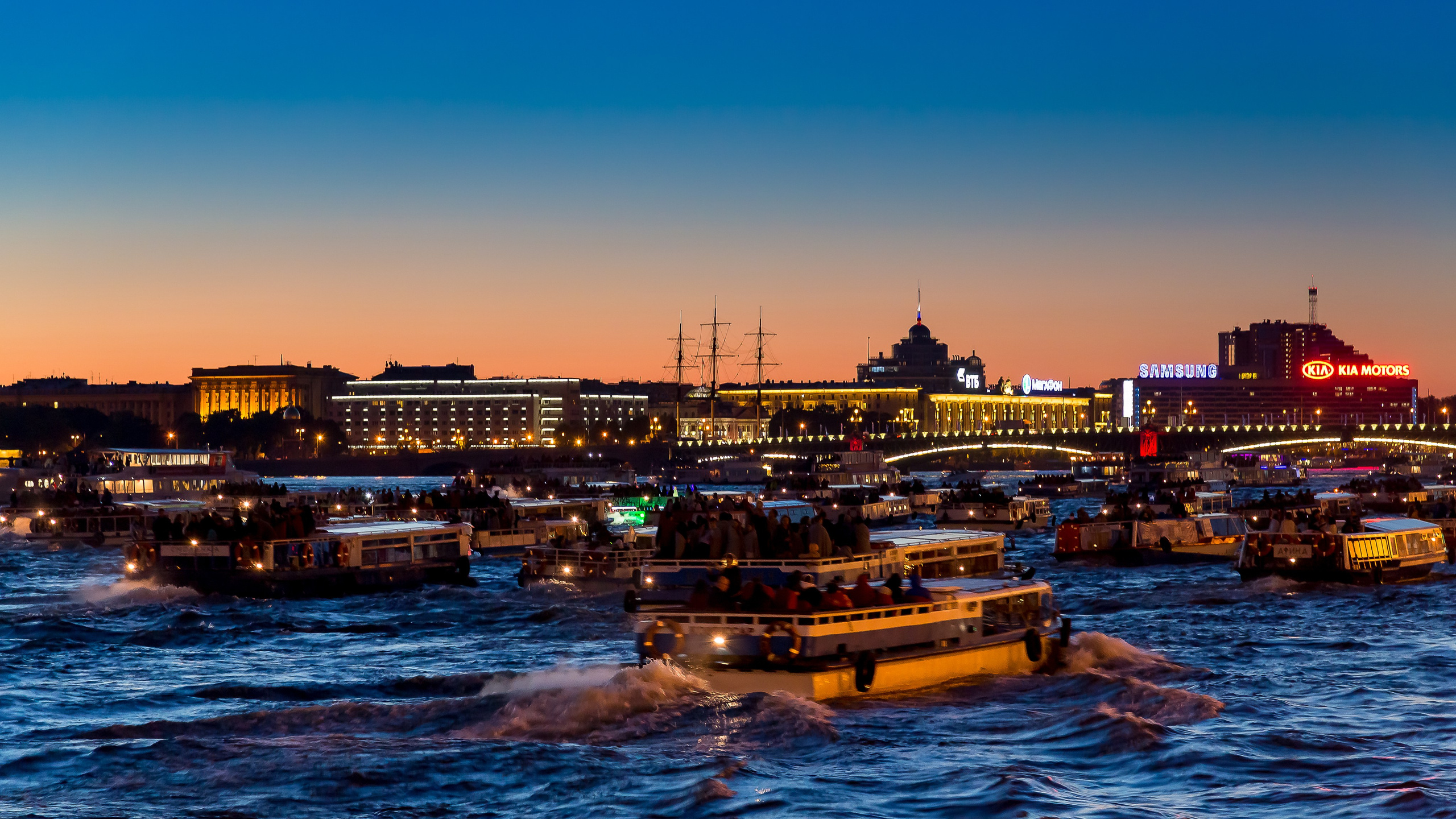 Времена суток. Пейзажи Крайнего Севера. Баренцево море, Рыбачий, Средний, Немецкий