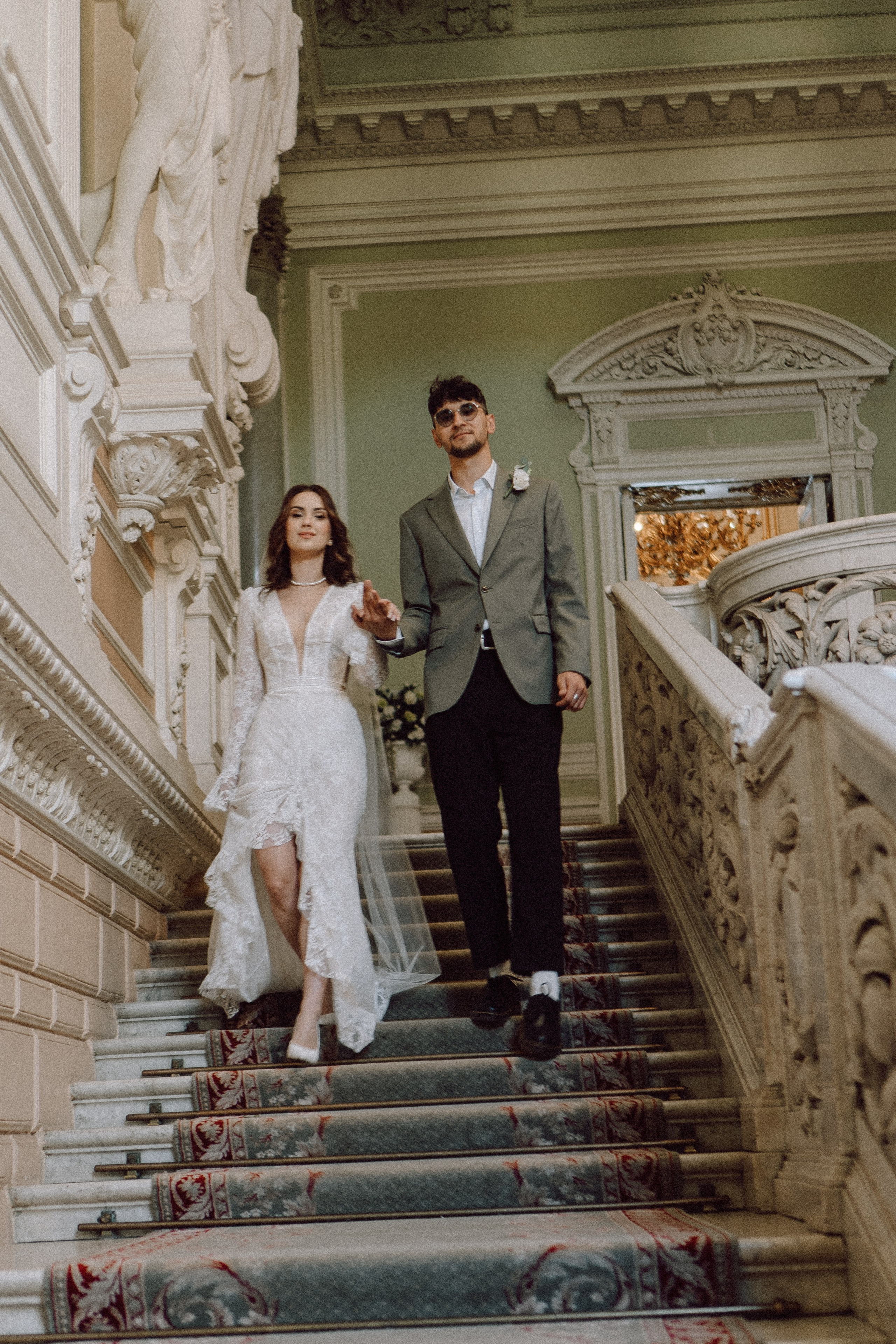 СВАДЕБНАЯ СЬЕМКА В ПЕРВОМ ДВОРЦЕ БРАКОСОЧЕТАНИЯ. Профессиональный фотограф, Санкт-Петербург — Виктория Богомолова