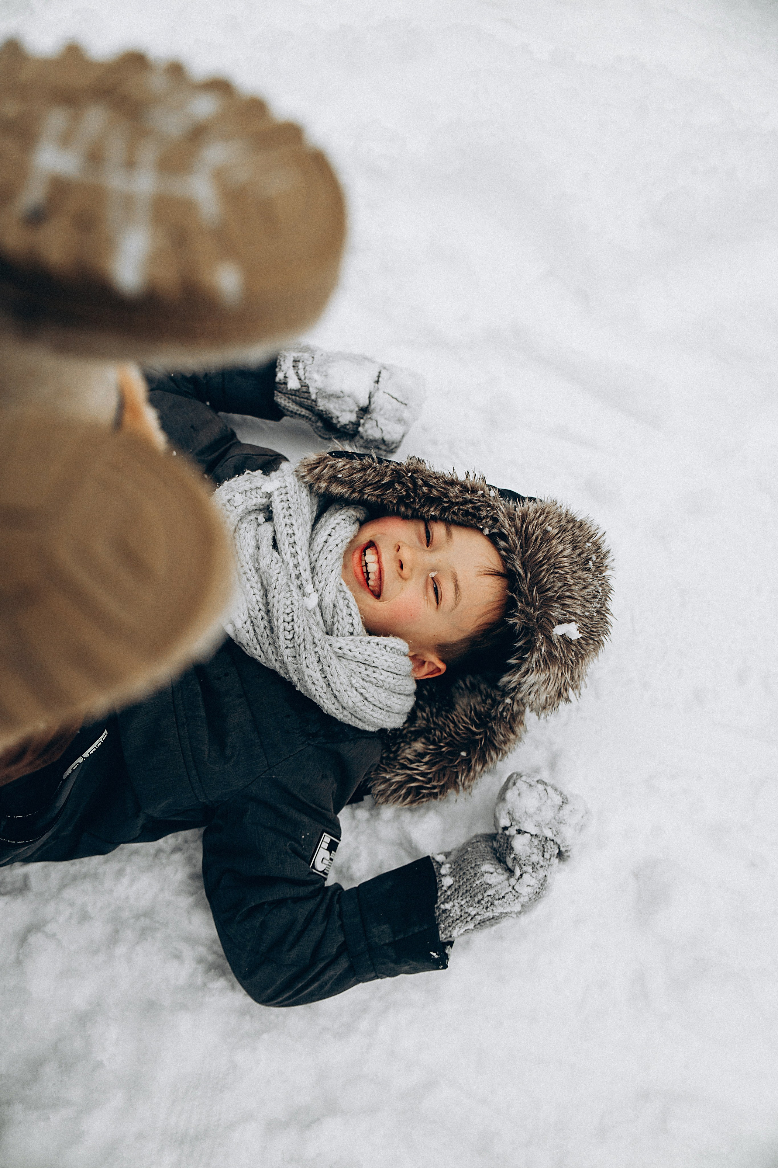 Зимние радости. Репортажный и детский фотограф в Минске