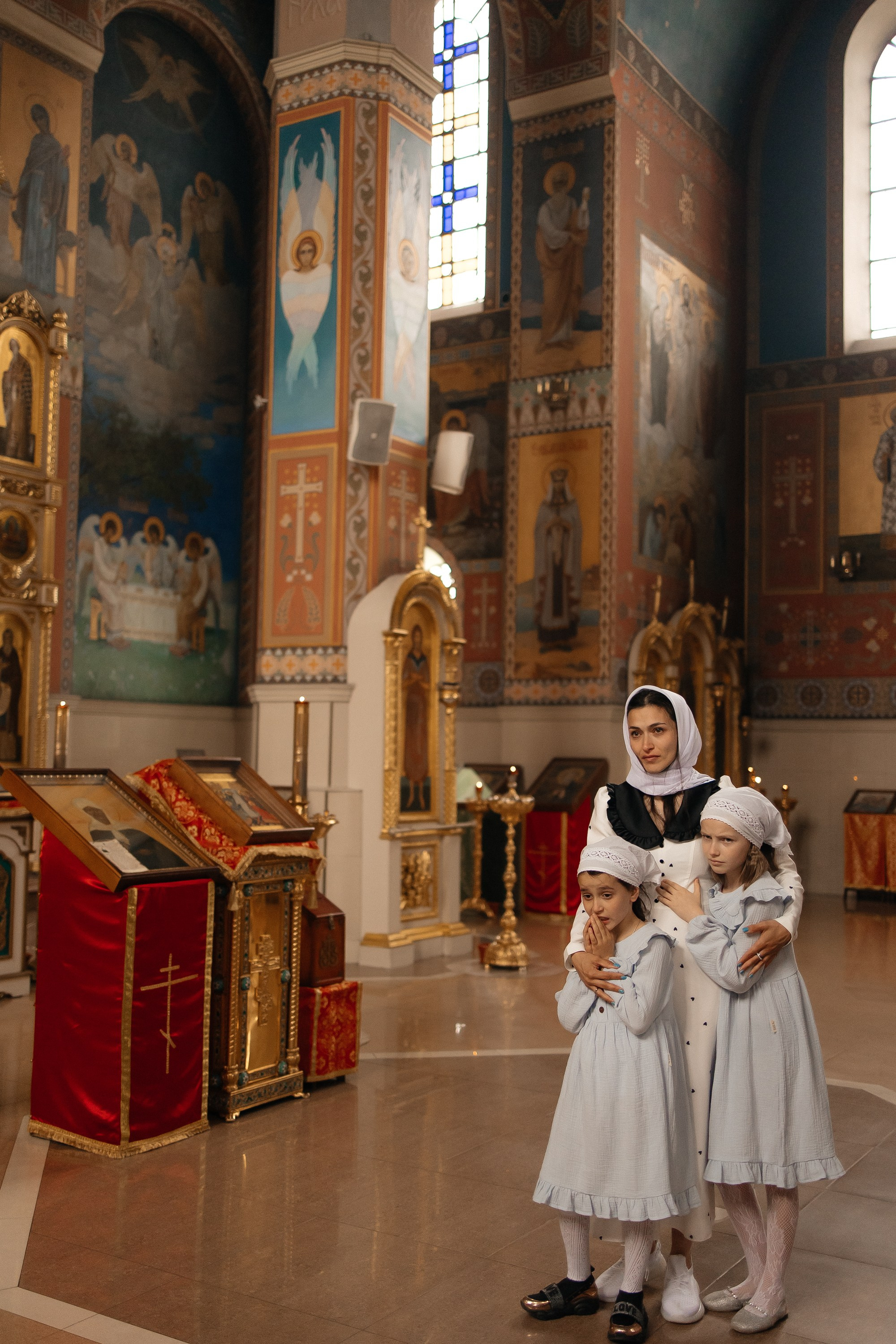 Таинство Крещения Михаила. Семейный фотограф в Краснодаре Храмова Анна