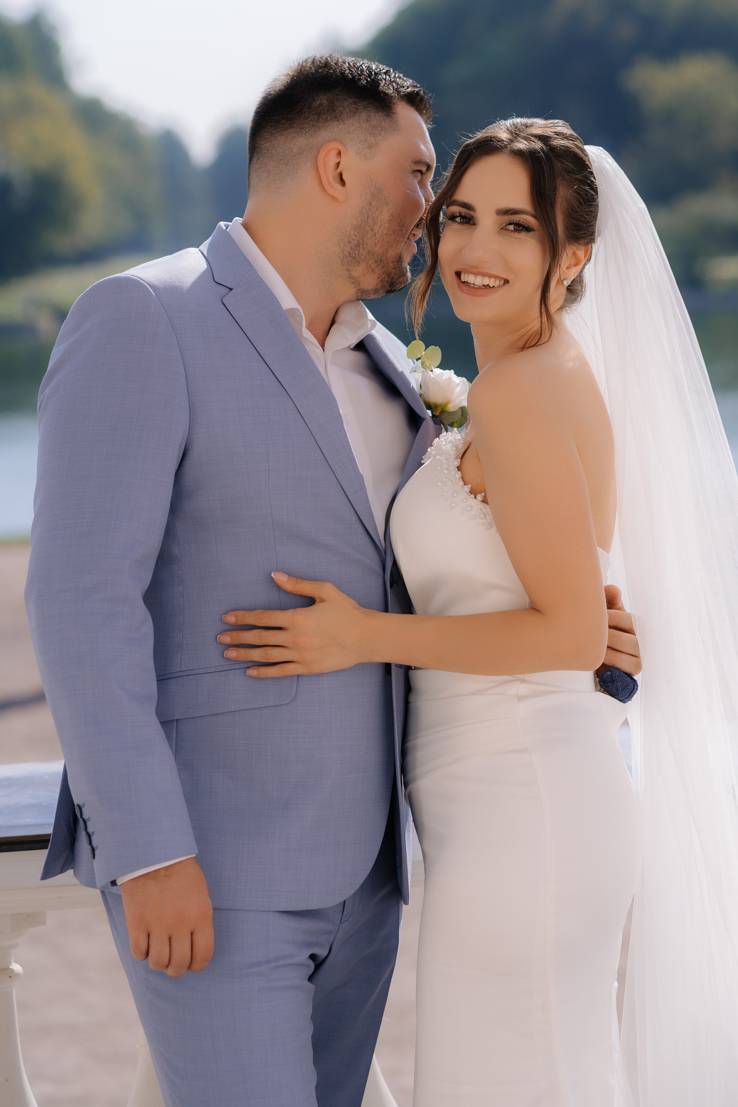 Свадебная фотосессия в Москве, парк Кусково. Свадебный фотограф в Москве Анна Полушина