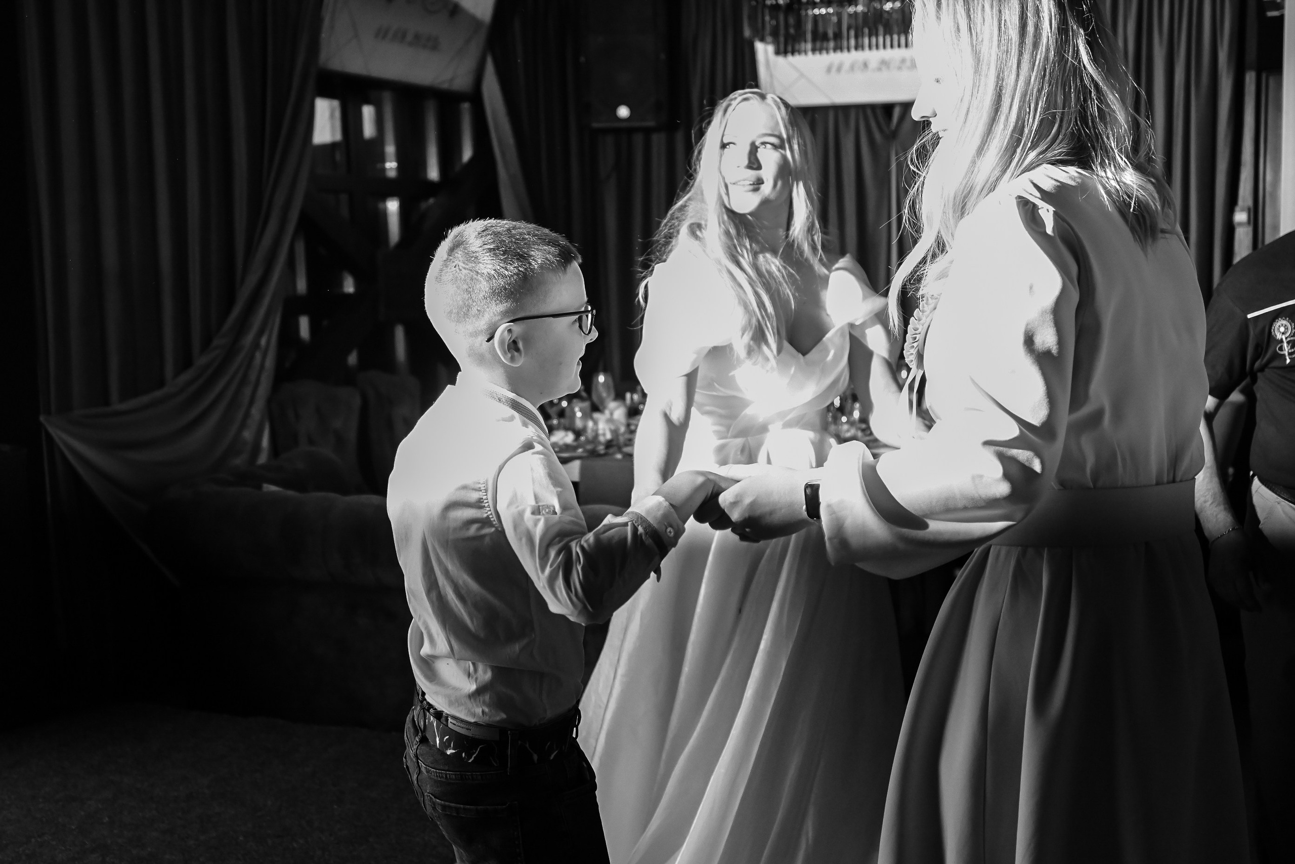 Black and white film. <3