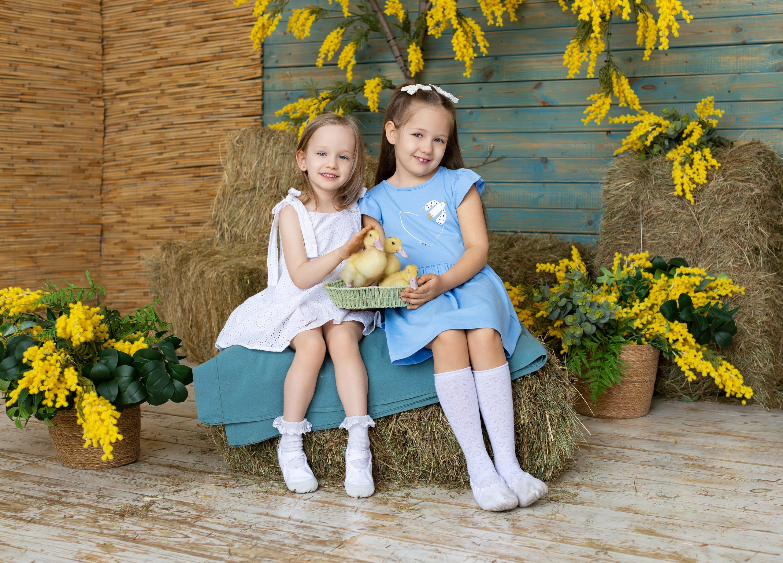 Фотосесии с Утятами и Кроликами (Пасхальные Фотосессии). Семейный и Детский фотограф в Москва Скворцова Татьяна