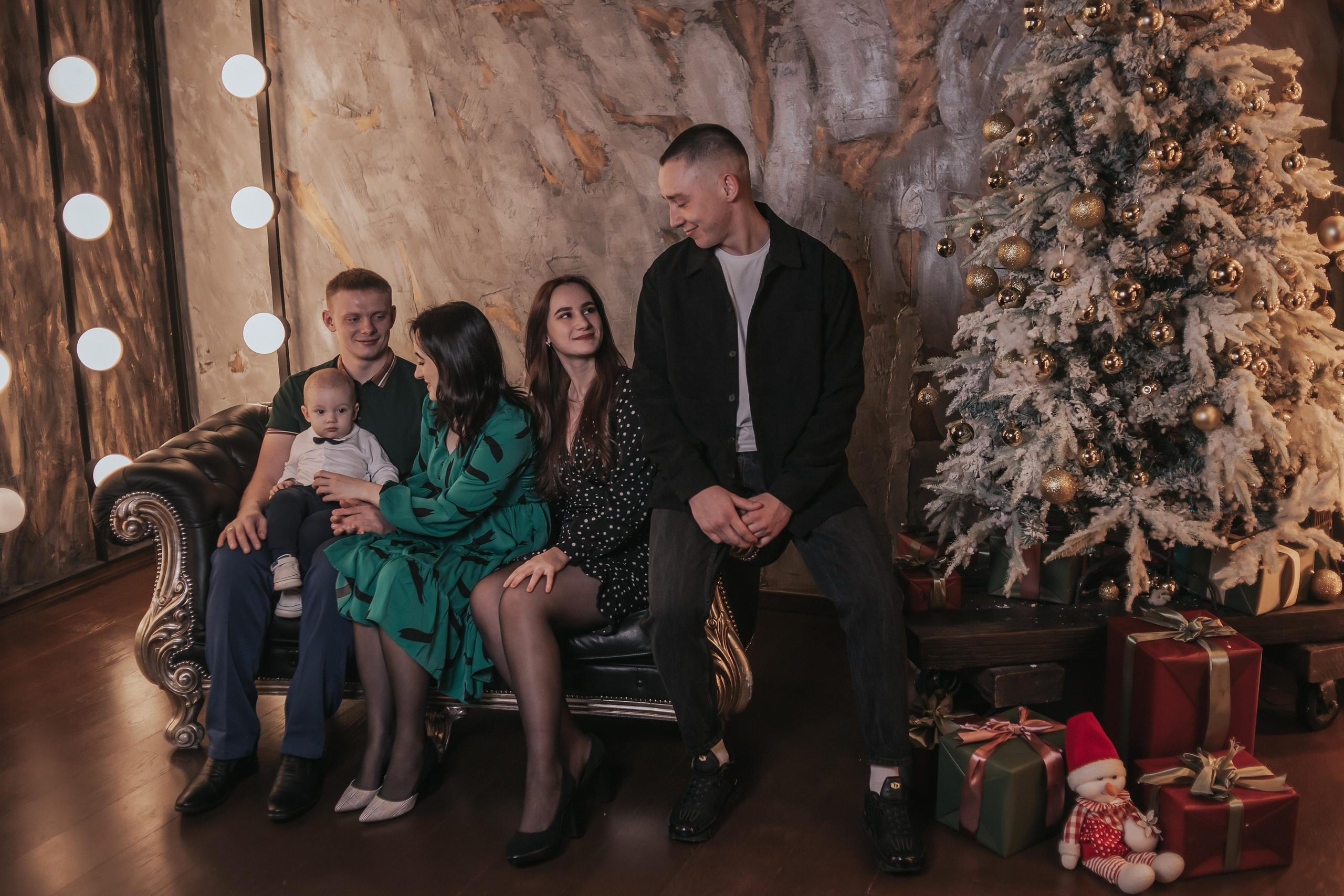 Семейная съёмка. Ксения, Михаил, Андрей, Сергей, Дарья. Фотограф Регина Крикунова г. Красноярск