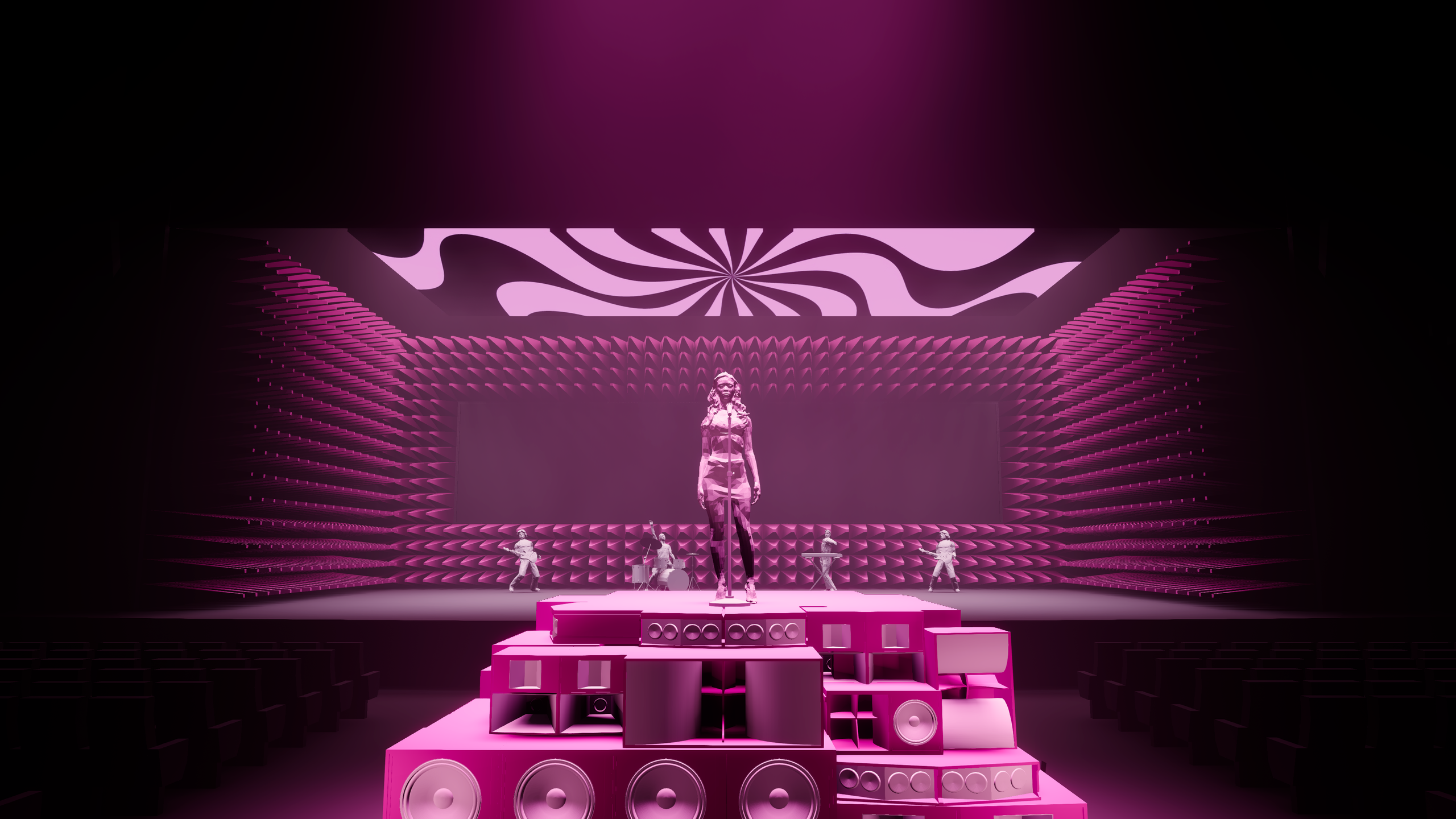 SOUNDPROOF STAGE. OOPS