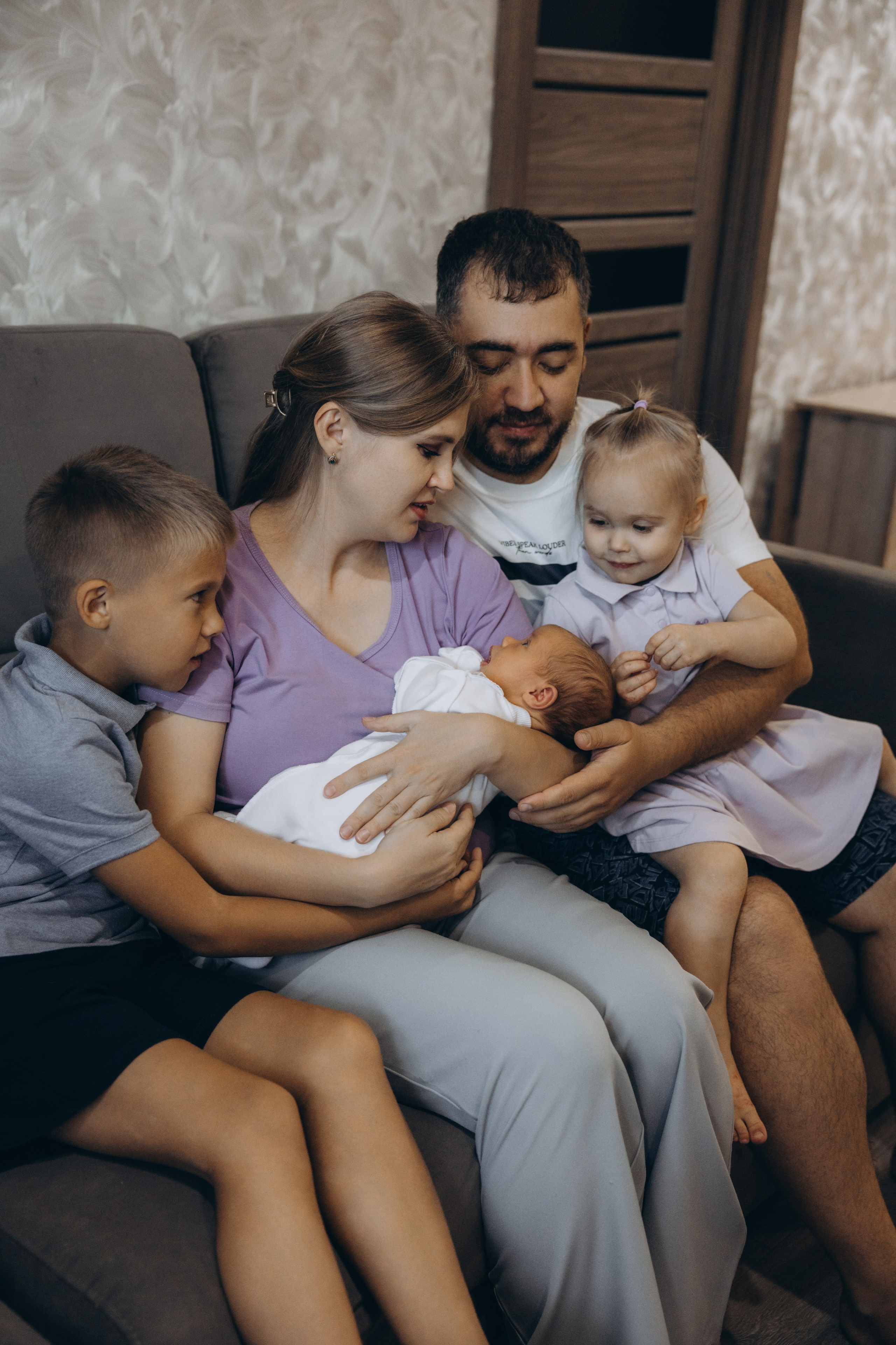 Домашняя съёмка с малышом. Свадебный, семейный фотограф в Иркутске Светлана Макаричева