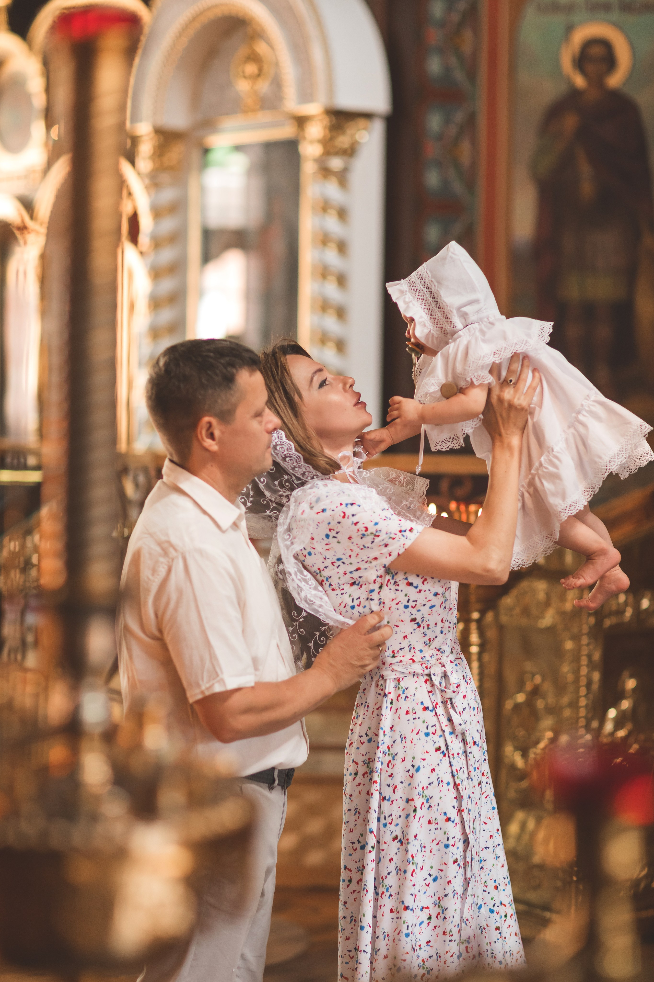 Крещение. Семейный и детский фотограф Краснодар Валерия Власенко