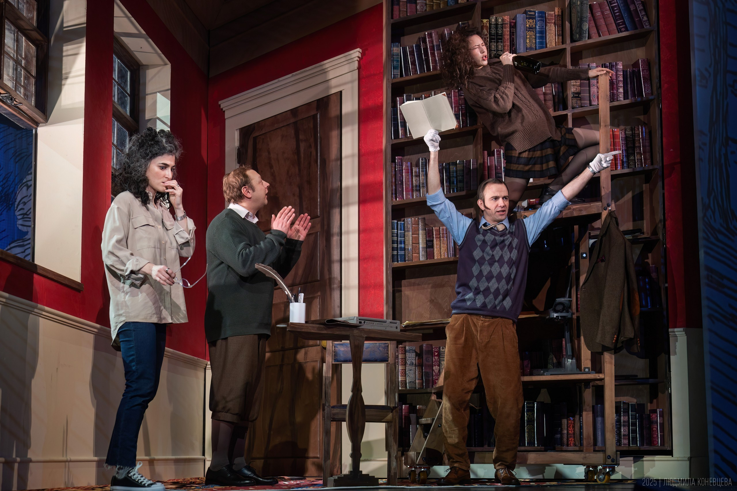 Мастерская Фоменко. Спектакль «Аркадия». Режиссер Евгений Каменькович. Театральная фотография