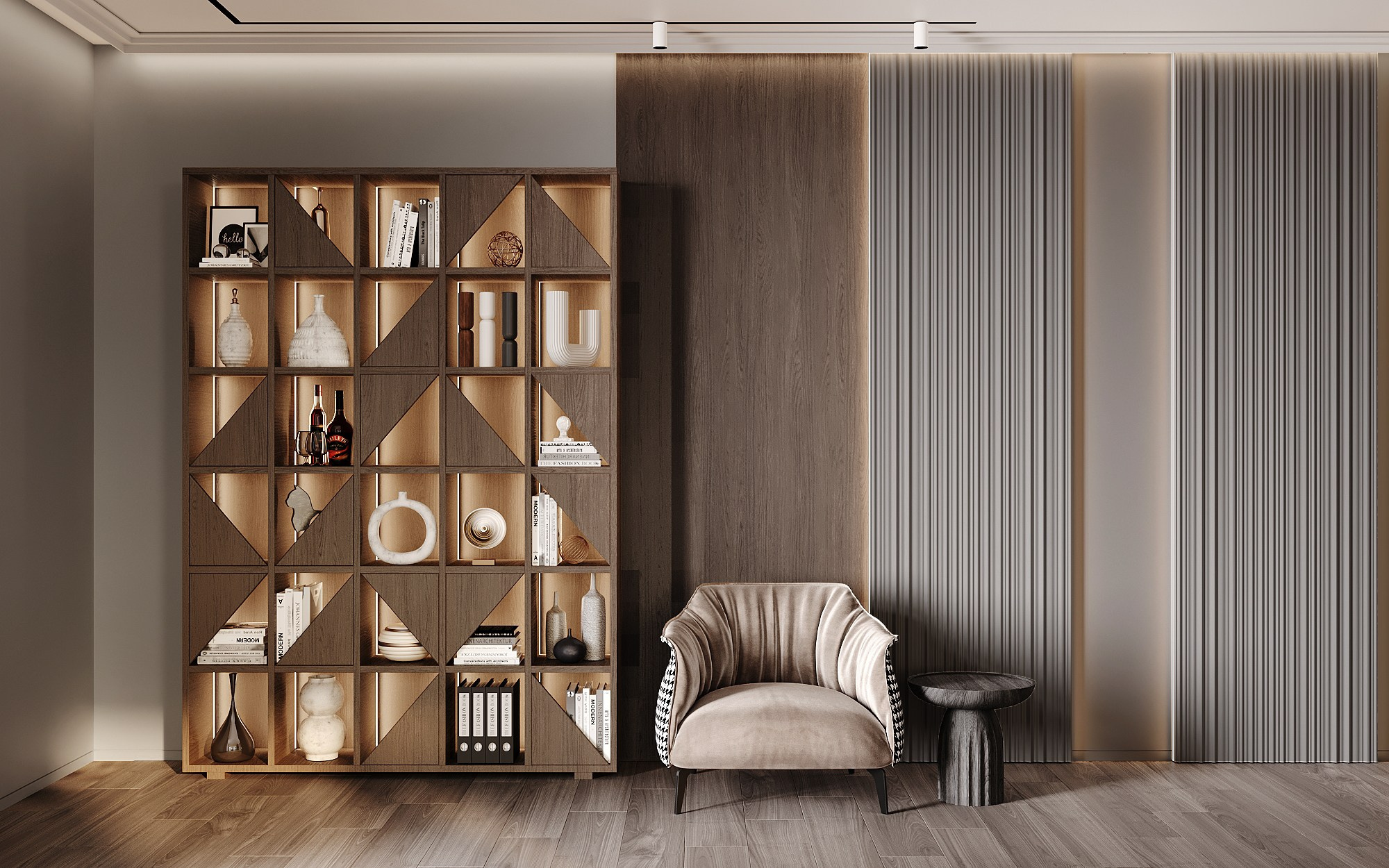 ЖК Зиларт. Квартира 120 м. кв. Дизайн интерьеров с Анастасией Рулевой