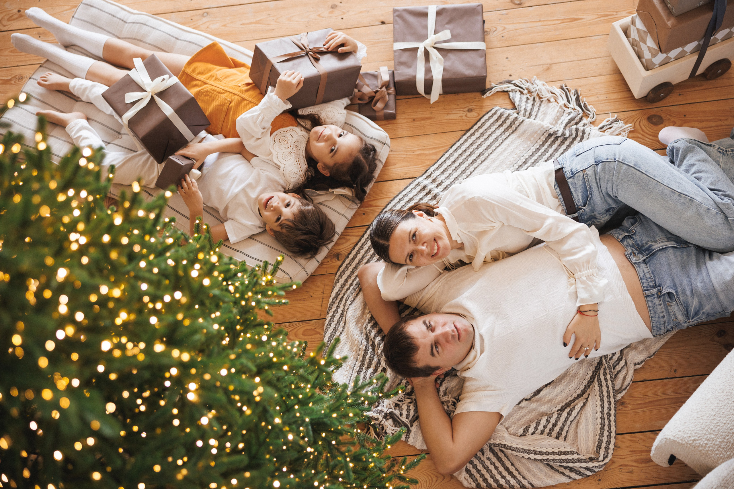 Новогодняя фотосессия в фотостудии «Space JOBS» , город Краснодар. Семейный и детский фотограф в Краснодаре Анна Трашкова