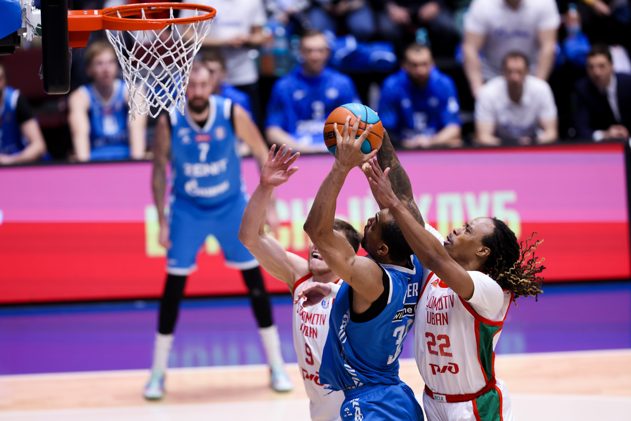 БК Зенит — БК Локомотив-Кубань 07.05.2025. Спортивный и репортажный фотограф Антон Тереханов