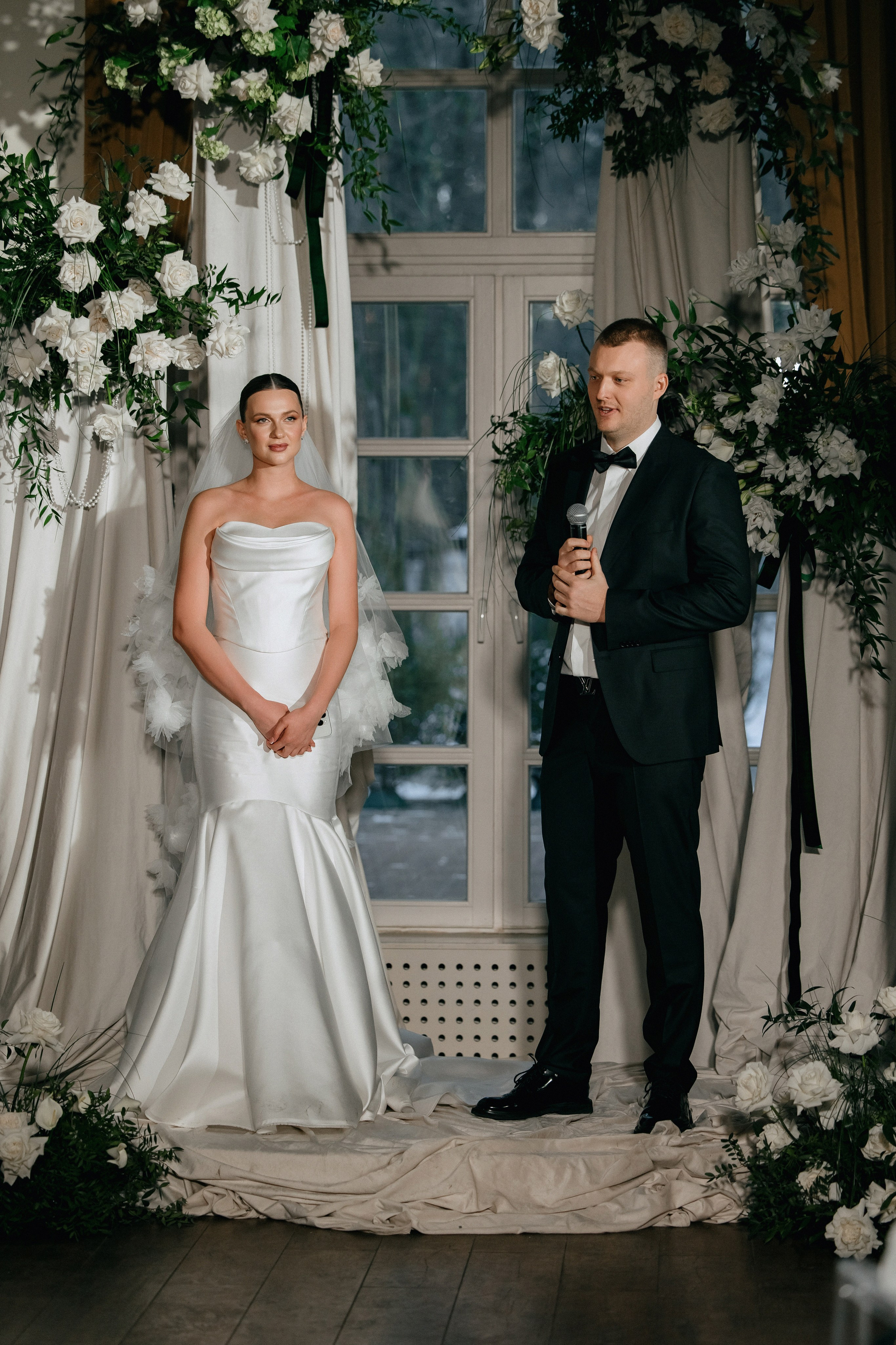 Свадебный банкет на вилле Политика. Свадебный фотограф Москва